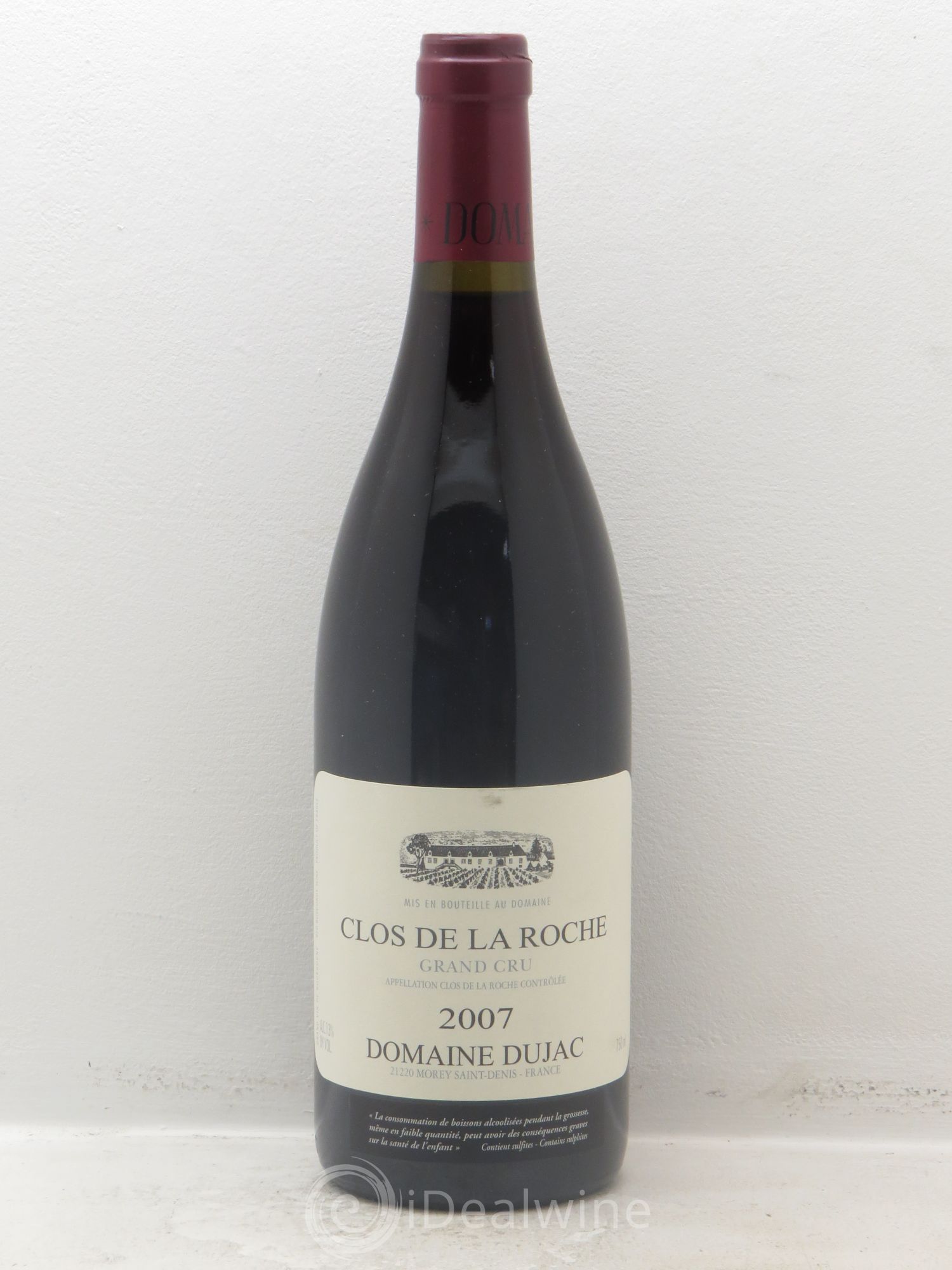 Clos de la Roche Grand Cru Dujac (Domaine) 2007 - Lot de 1 bouteille - 0