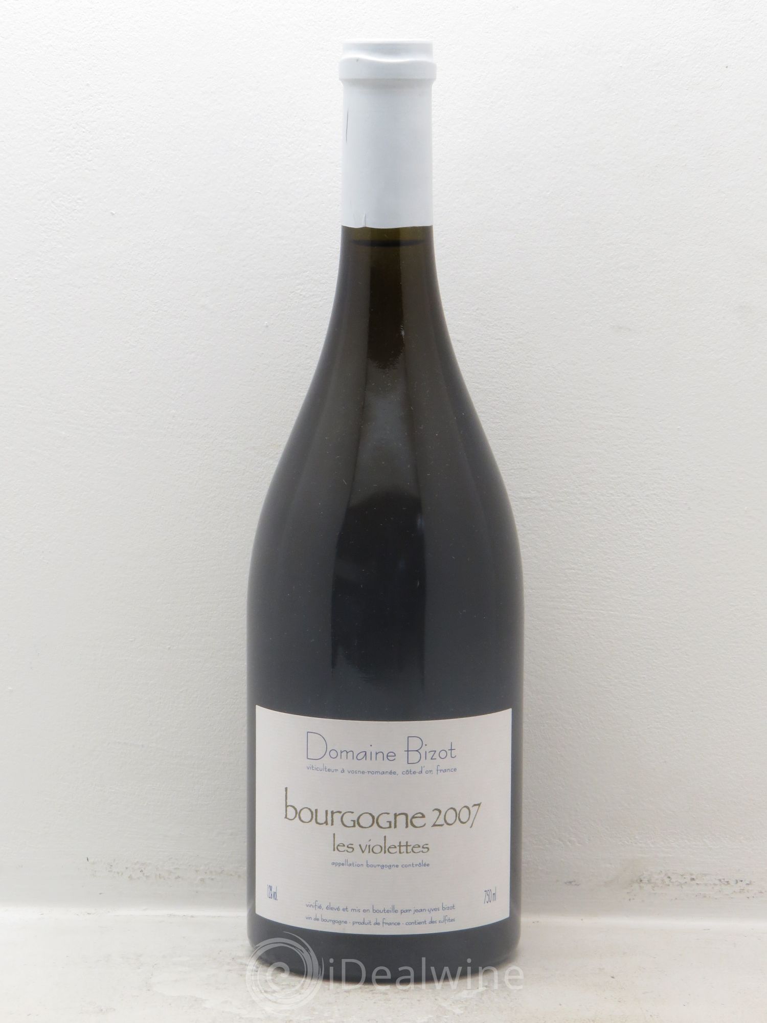 Bourgogne Les violettes Domaine Bizot 2007 - Posten von 1 Flasche - 0