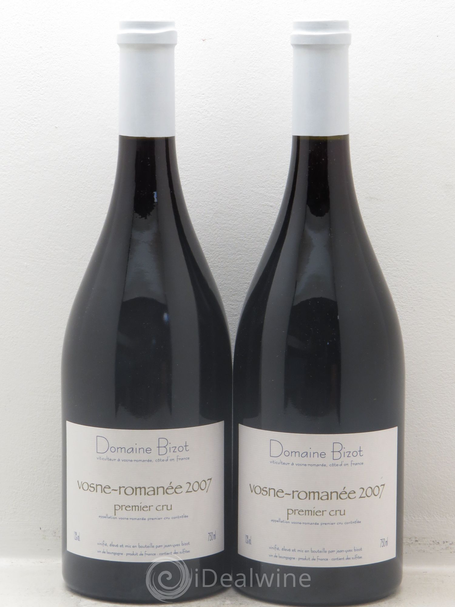 Vosne-Romanée 1er Cru 2007 - Lot de 2 bouteilles - 0