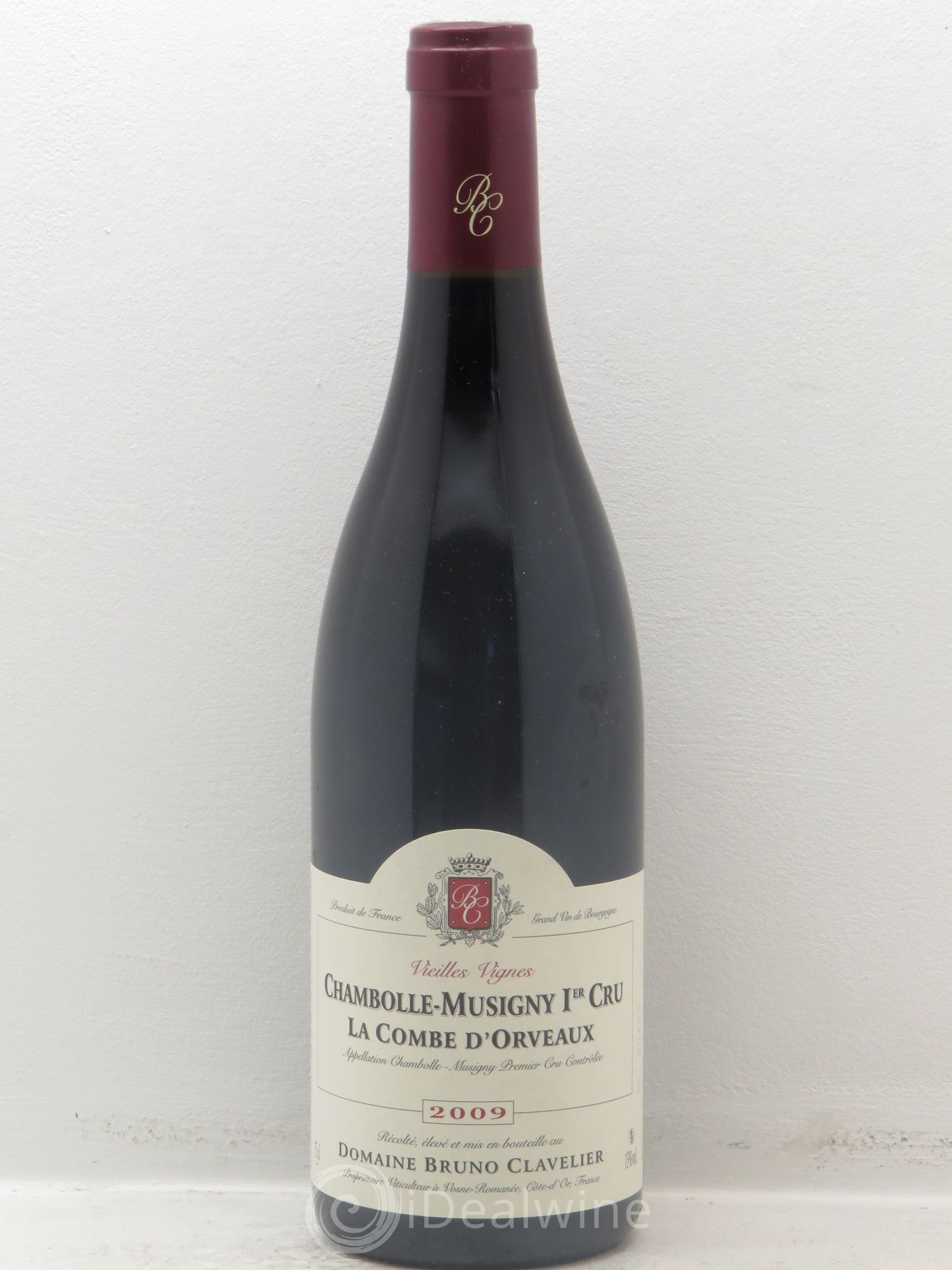 Chambolle-Musigny 1er Cru Vieilles Vignes Bruno Clavelier 2009 - Posten von 1 Flasche - 0