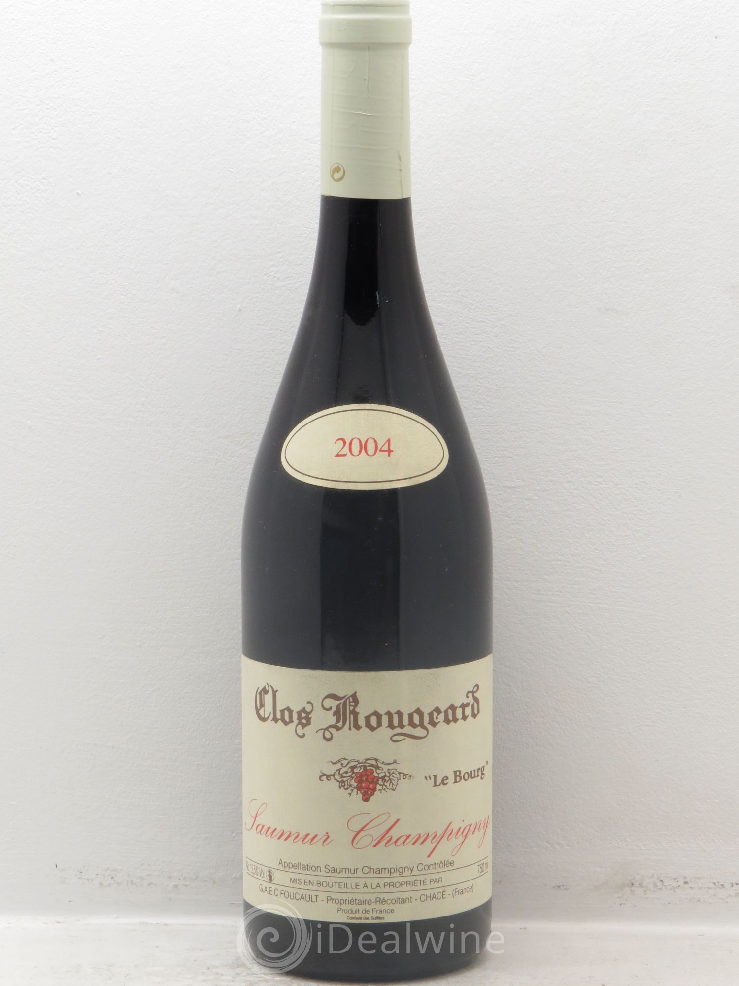 Saumur-Champigny Le Bourg Clos Rougeard 2004 - Lot de 1 bouteille - 0