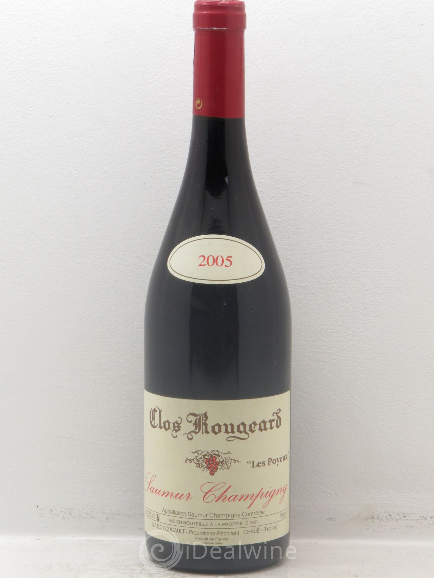 Saumur-Champigny Les Poyeux Clos Rougeard 2005 - Lot de 1 bouteille - 0