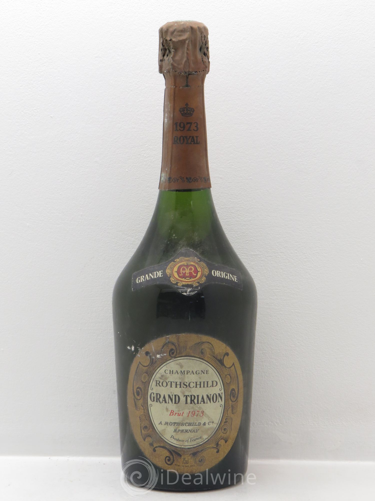 Champagne Rothschild Brut Tradition Grand Trianon 1973 - Lot de 1 bouteille - 0