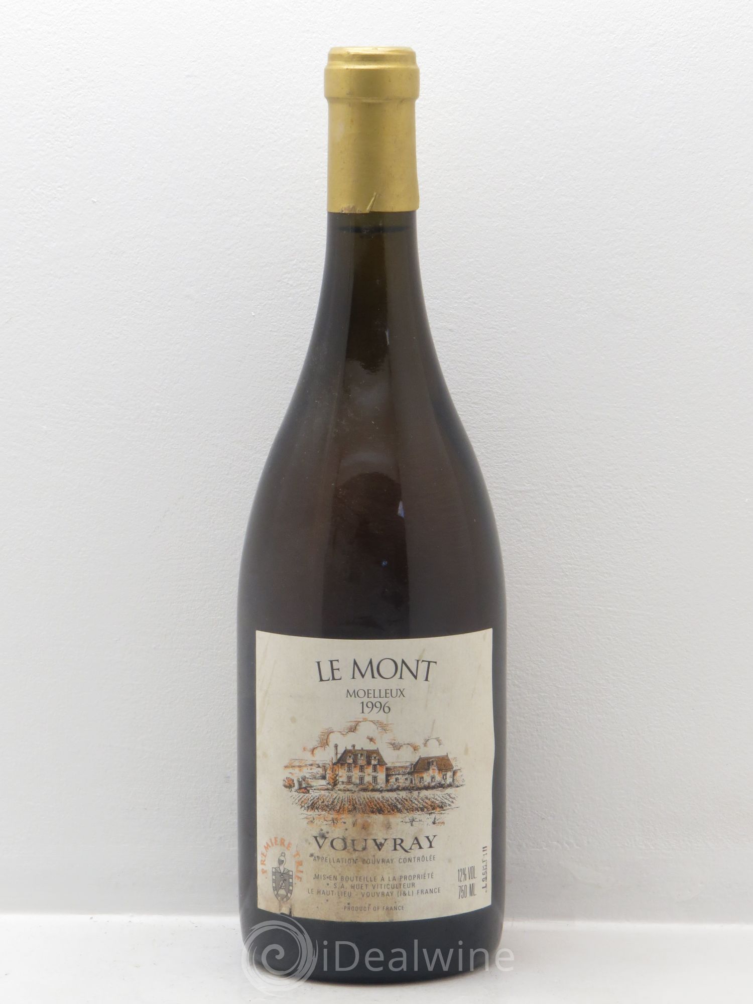 Vouvray Le Mont Moelleux Domaine Huet 1996 - Lotto di 1 bottiglia - 0