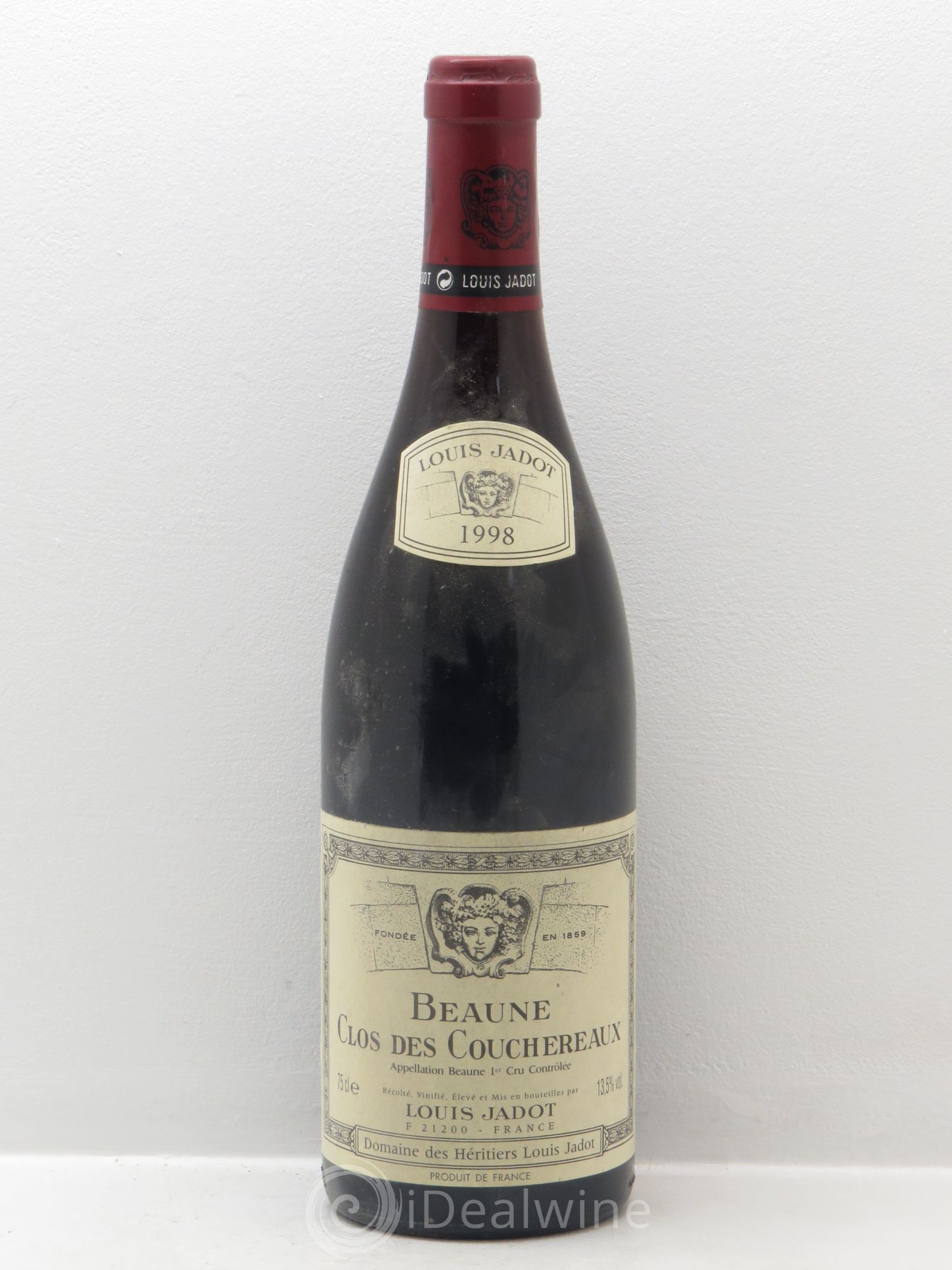 Beaune 1er Cru Clos des Couchereaux - Louis Jadot 1998 - Posten von 1 Flasche - 0