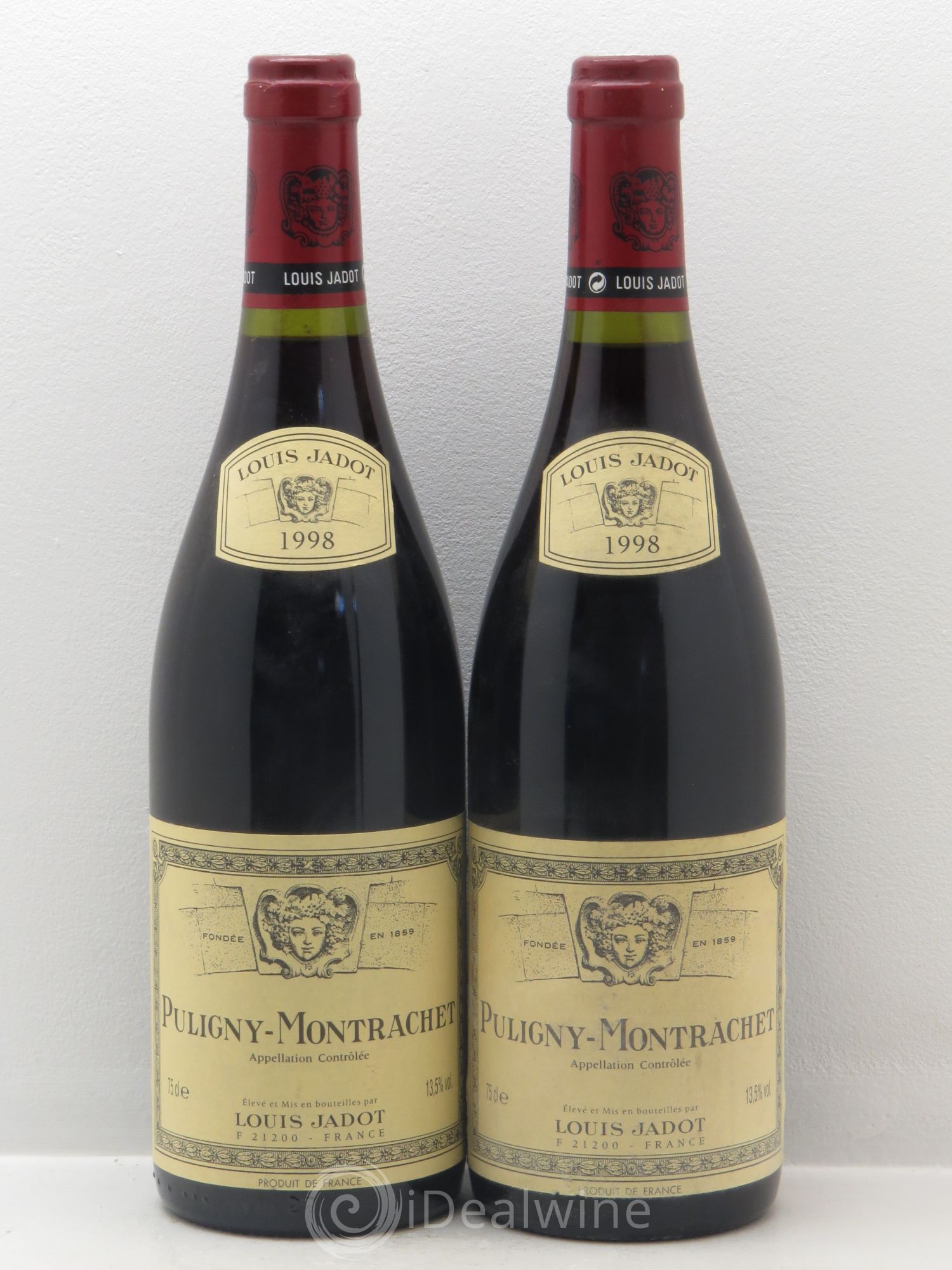 Bourgogne Puligny-Montrachet Louis Jadot 1998 - Posten von 2 Flaschen - 0