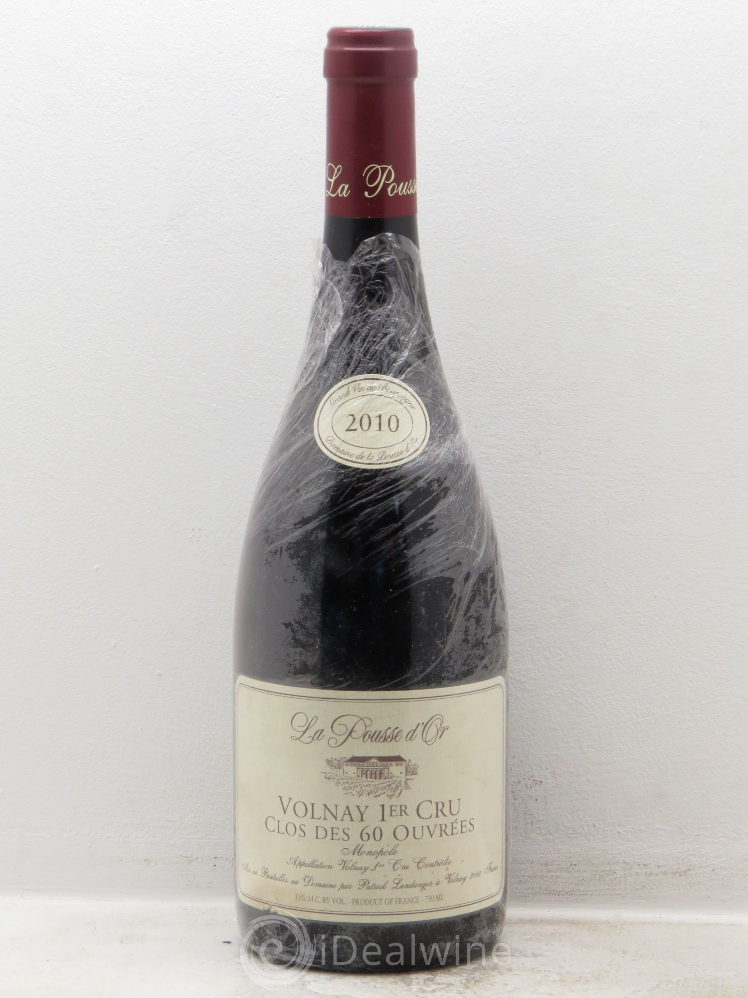 Volnay 1er Cru Clos des 60 ouvrées La Pousse d'Or (Domaine de) 2010 - Lot de 1 bouteille - 0
