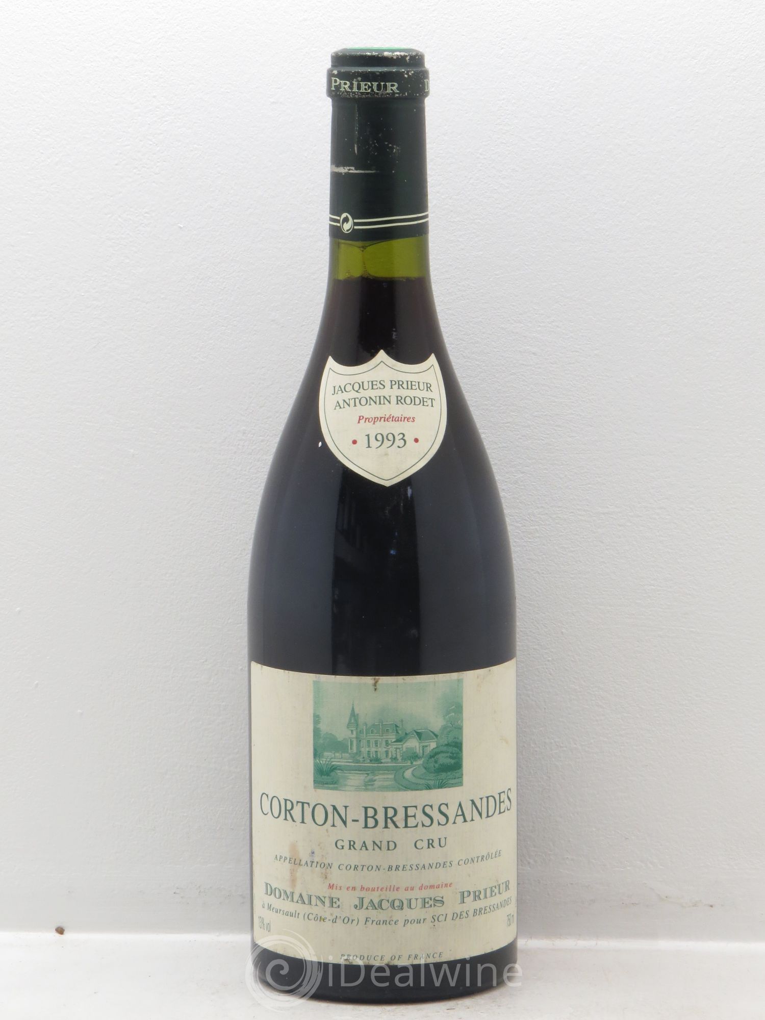 Corton-Bressandes Grand Cru Jacques Prieur (Domaine) 1993 - Lot de 1 bouteille - 0