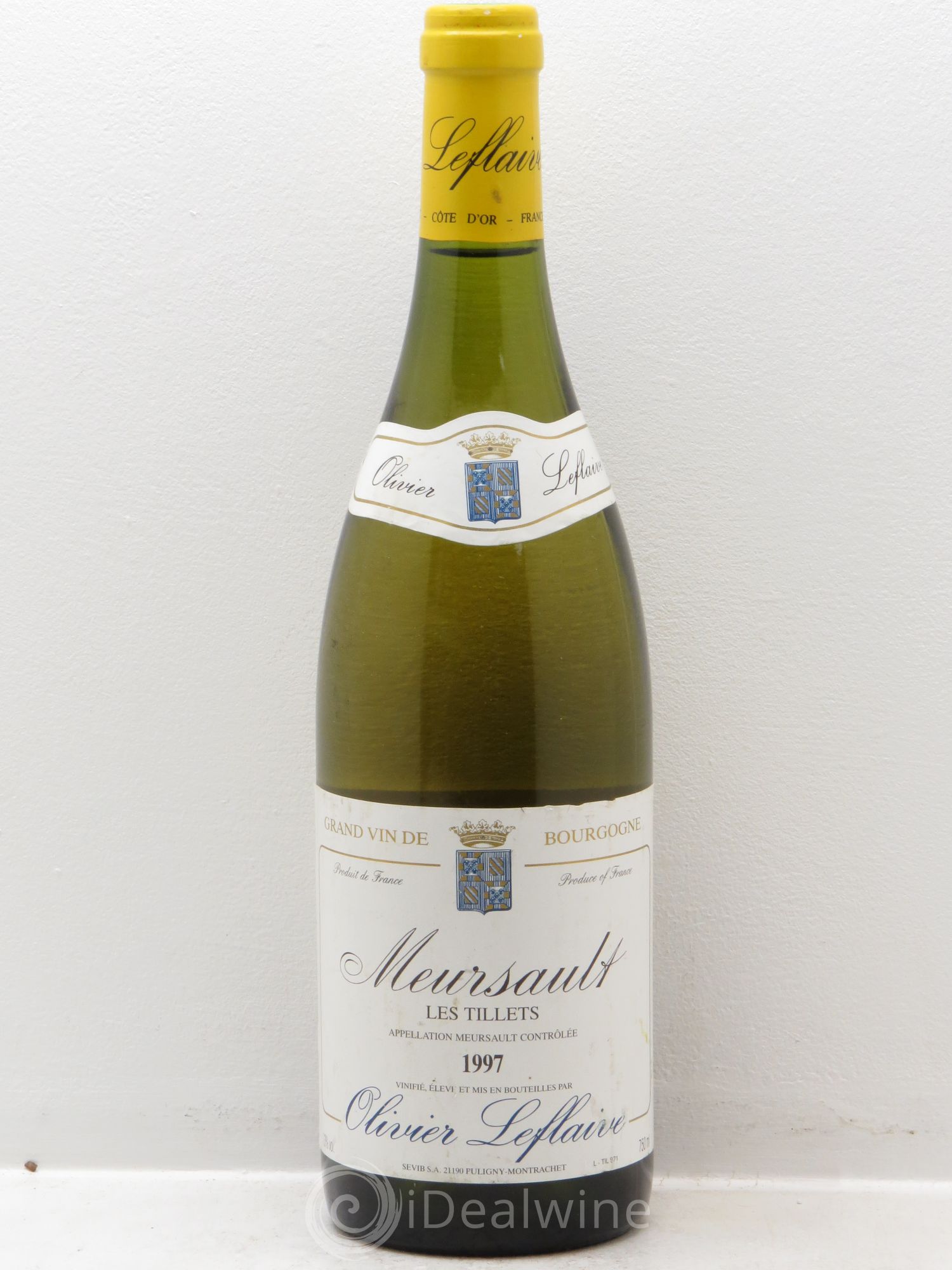 Meursault Les Tillets - Olivier Leflaive 1997 - Posten von 1 Flasche - 0