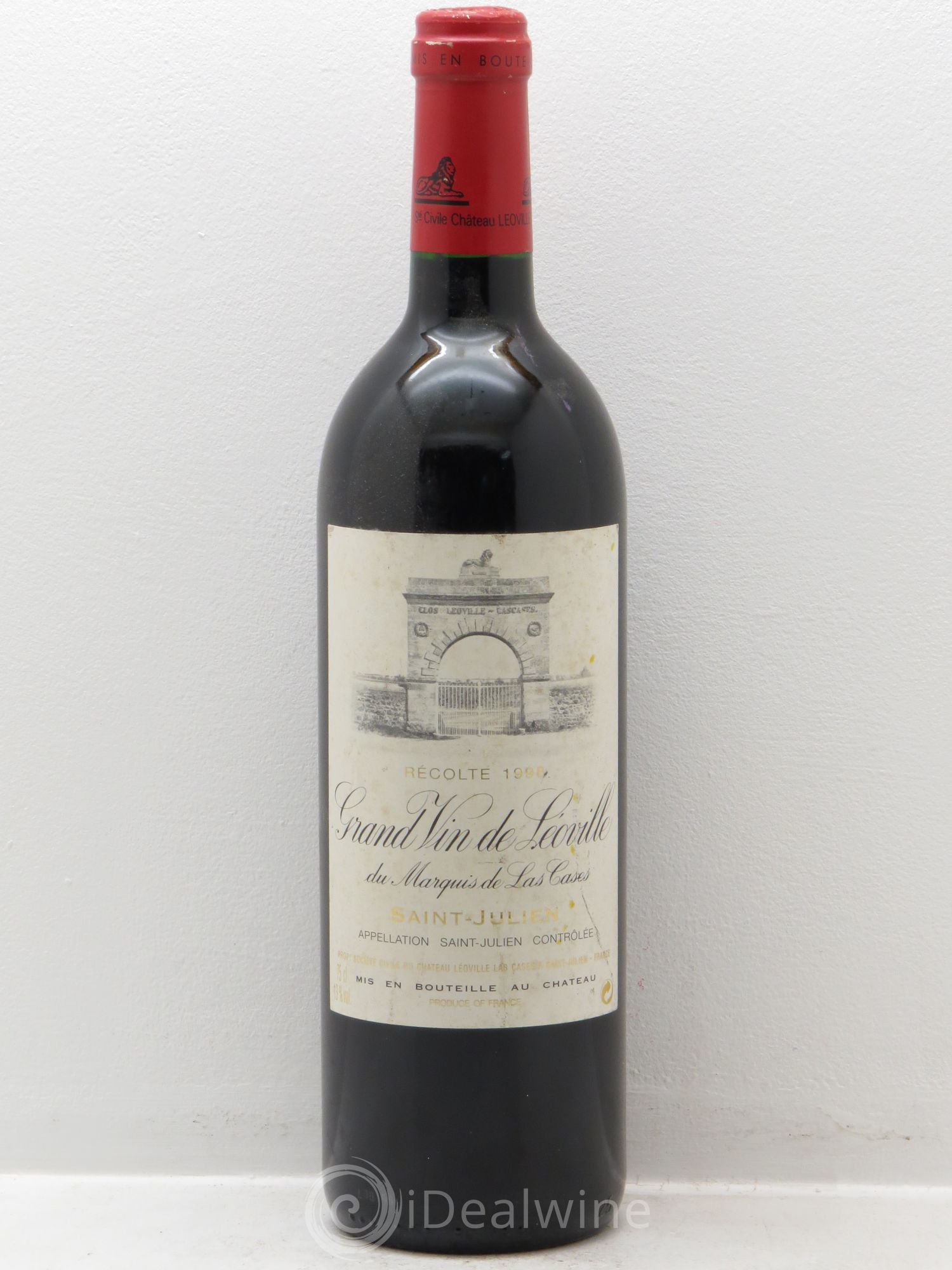 Château Léoville Las Cases 2ème Grand Cru Classé 1998 - Lot de 1 bouteille - 0