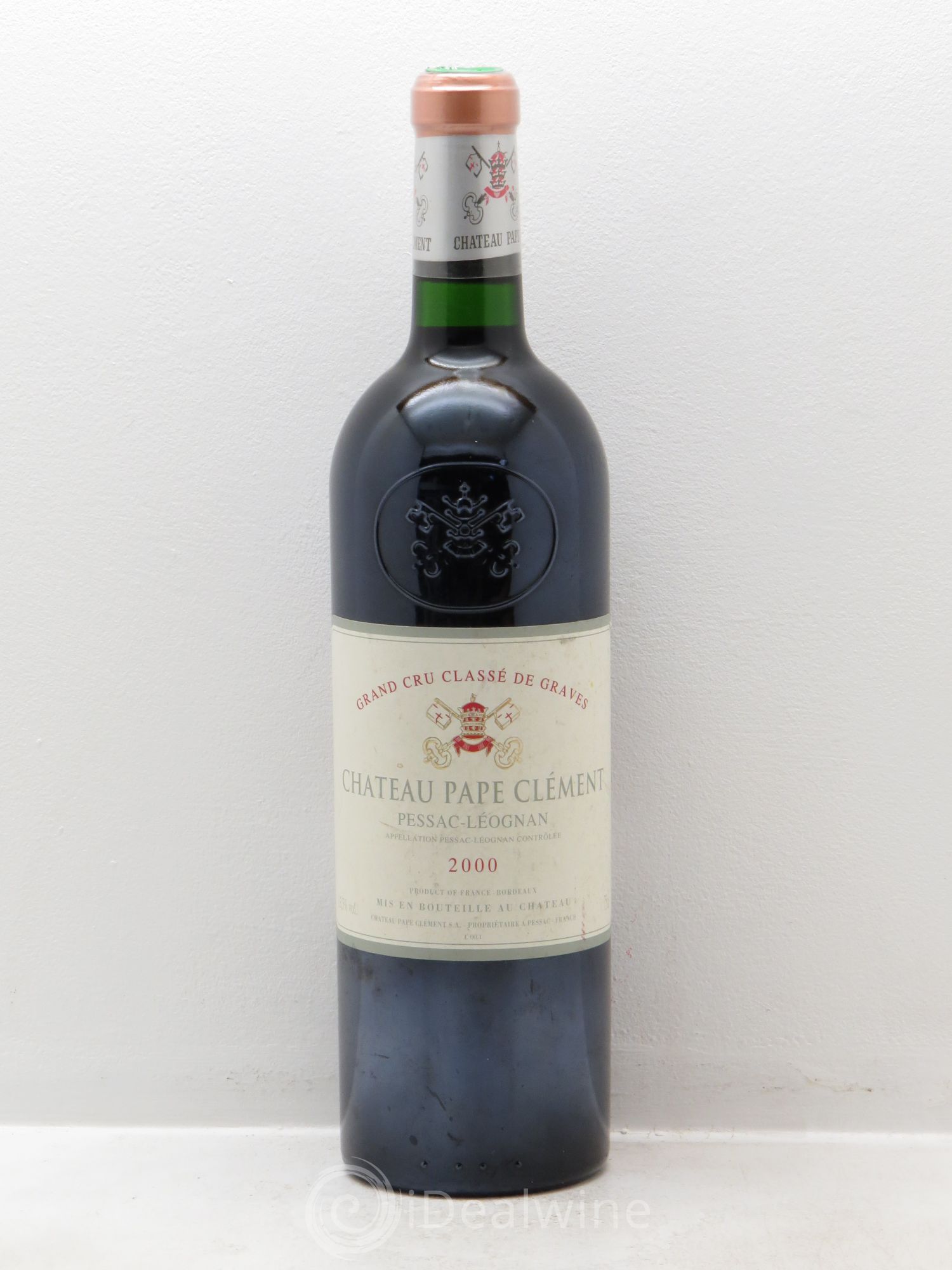 Château Pape Clément Cru Classé de Graves 2000 - Lot de 1 bouteille - 0