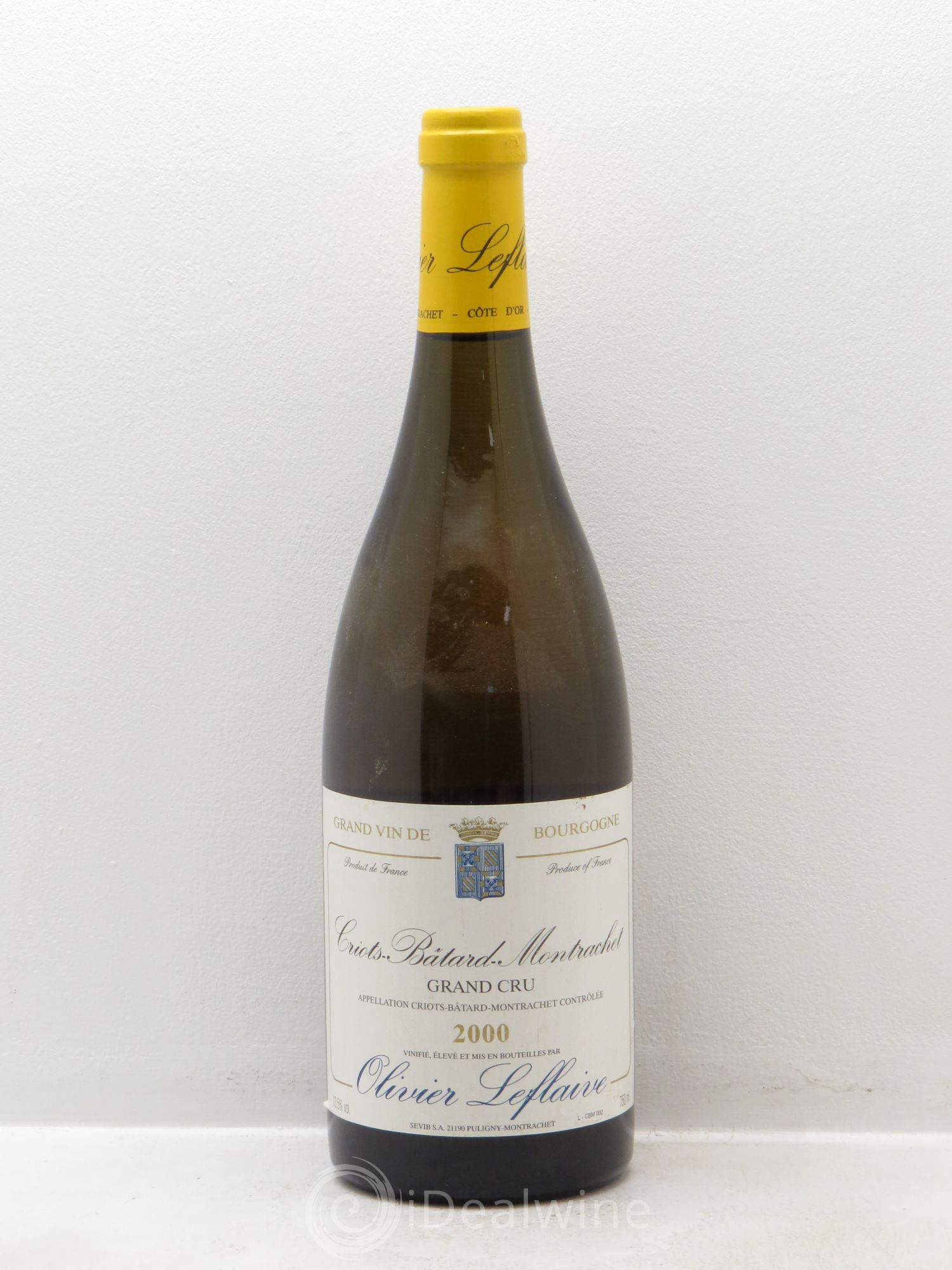 Criots-Bâtard-Montrachet Grand Cru 2000 - Lot de 1 bouteille - 0