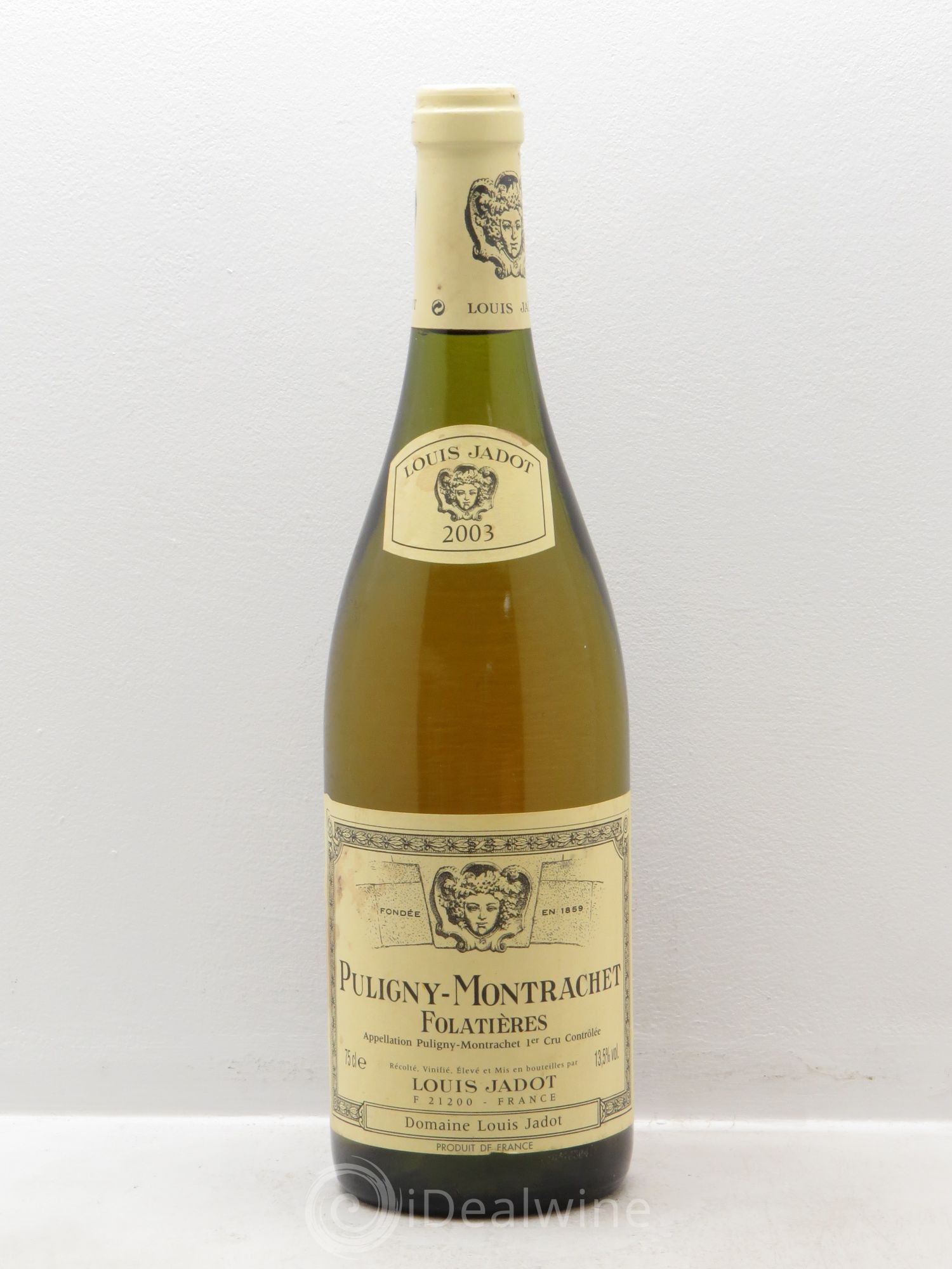 Puligny-Montrachet 1er Cru 2003 - Lot de 1 bouteille - 0