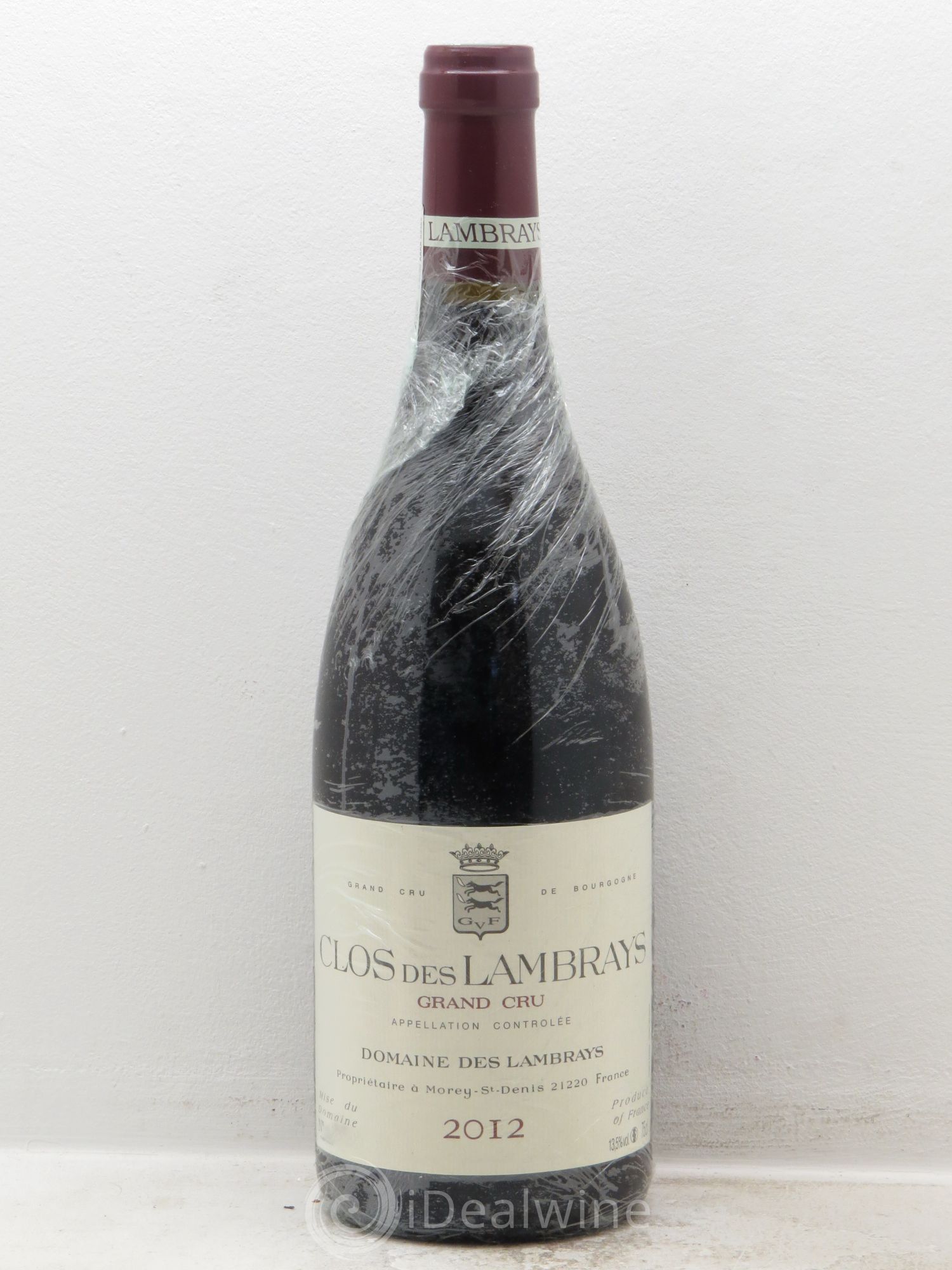 Clos des Lambrays Grand Cru Domaine des Lambrays 2012 - Lot de 1 bouteille - 0