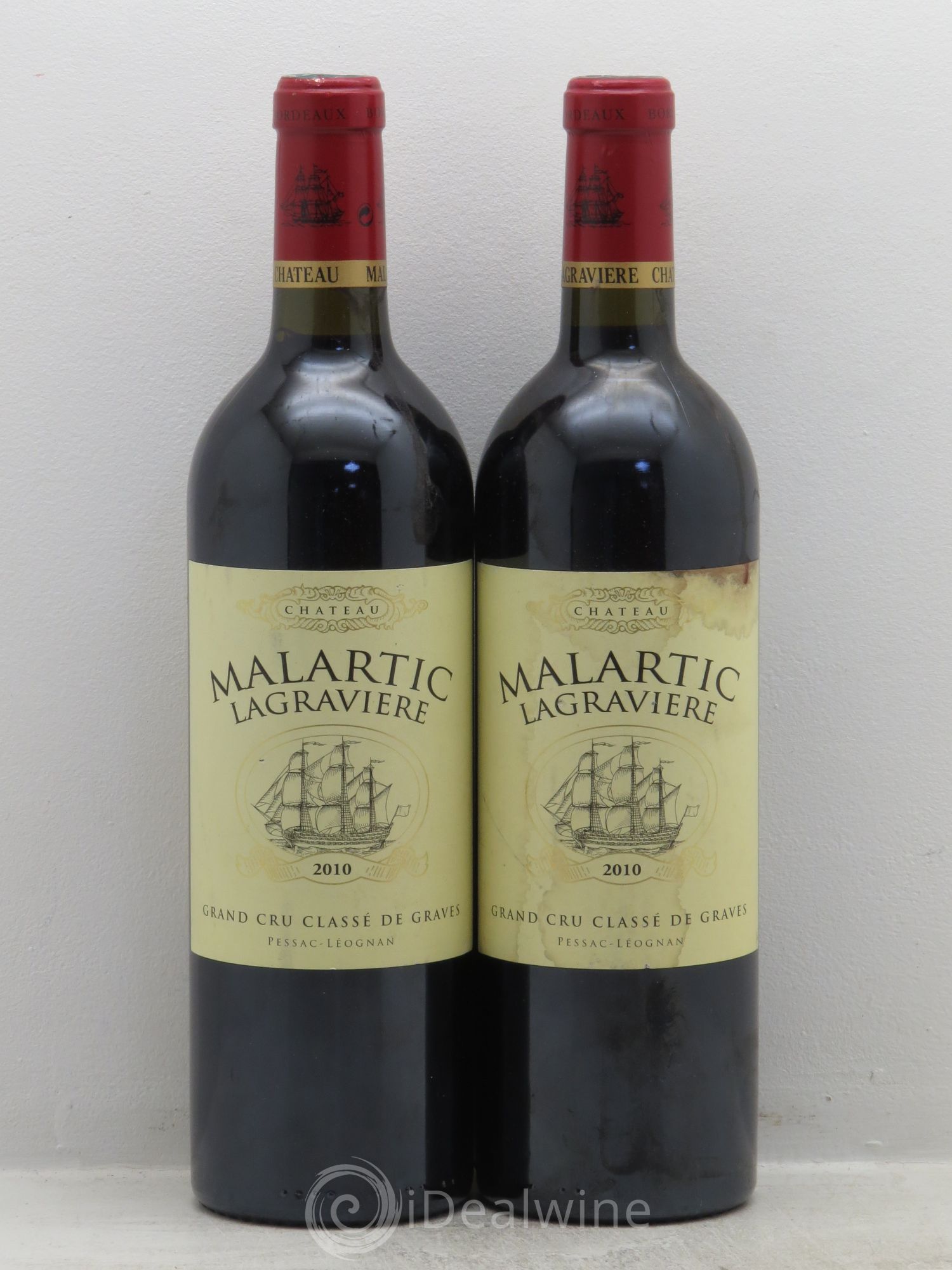 Château Malartic-Lagravière Cru Classé de Graves 2010 - Lot de 2 bouteilles - 0