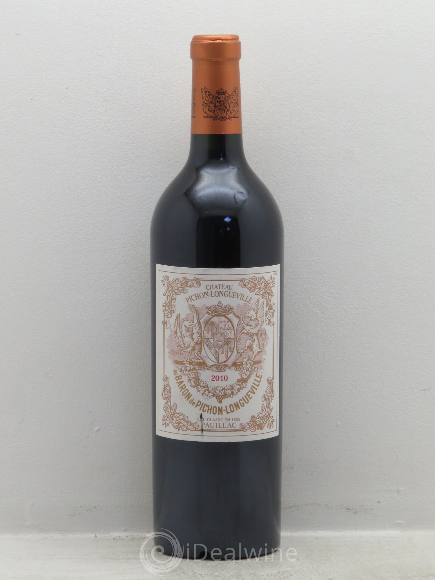 Pichon Longueville Baron 2ème Grand Cru Classé 2010 - Lot de 1 bouteille - 0