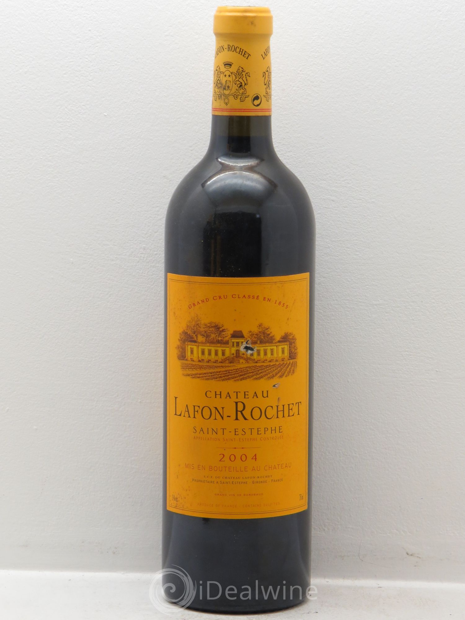 Château Lafon Rochet 4ème Grand Cru Classé 2004 - Lot de 6 bouteilles - 0