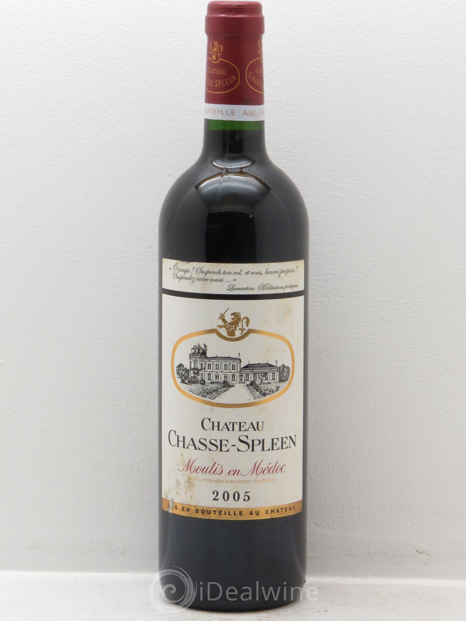 Château Chasse Spleen 2005 - Lot de 1 bouteille - 0