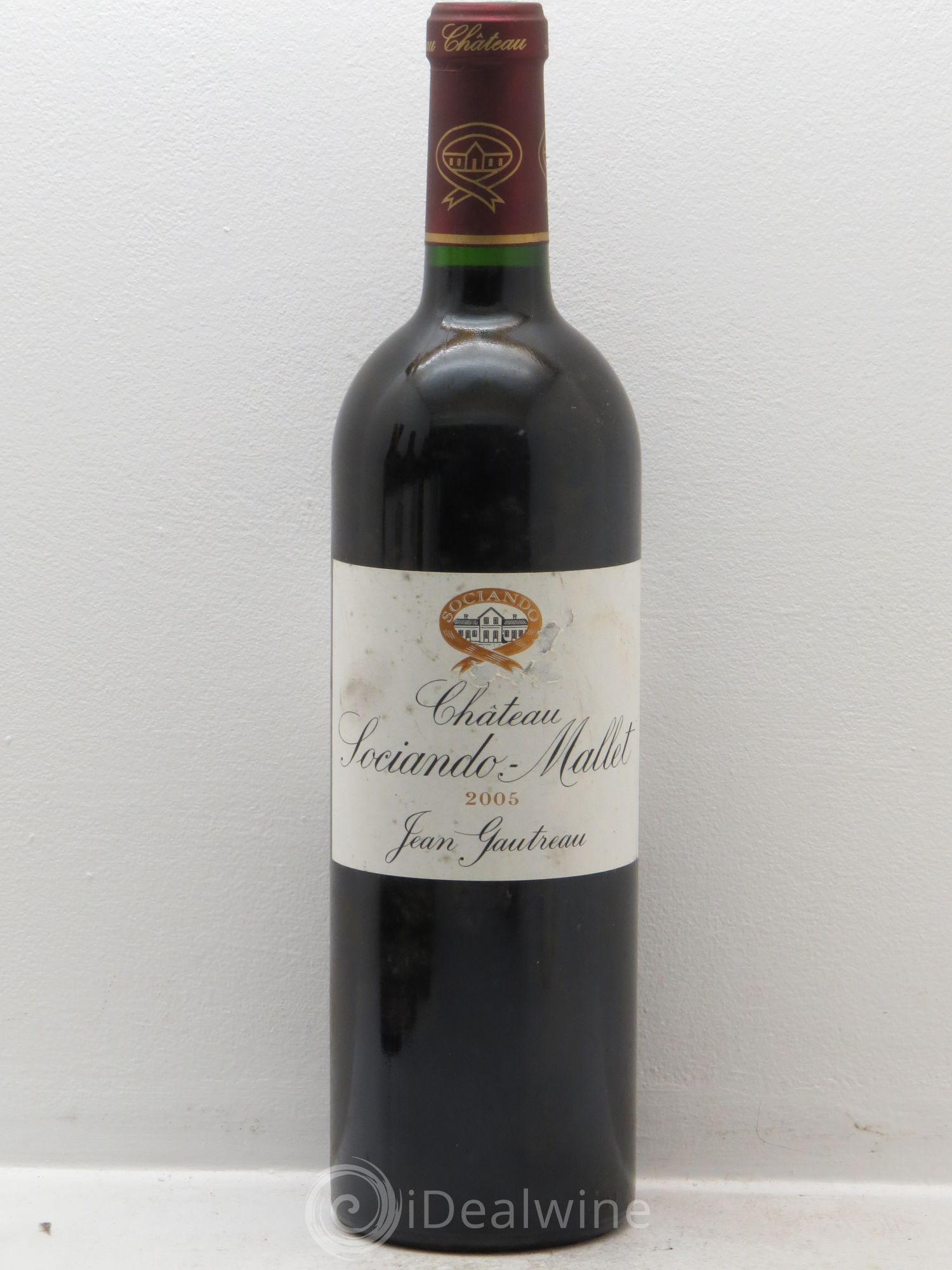 Château Sociando Mallet 2005 - Lot de 6 bouteilles - 0