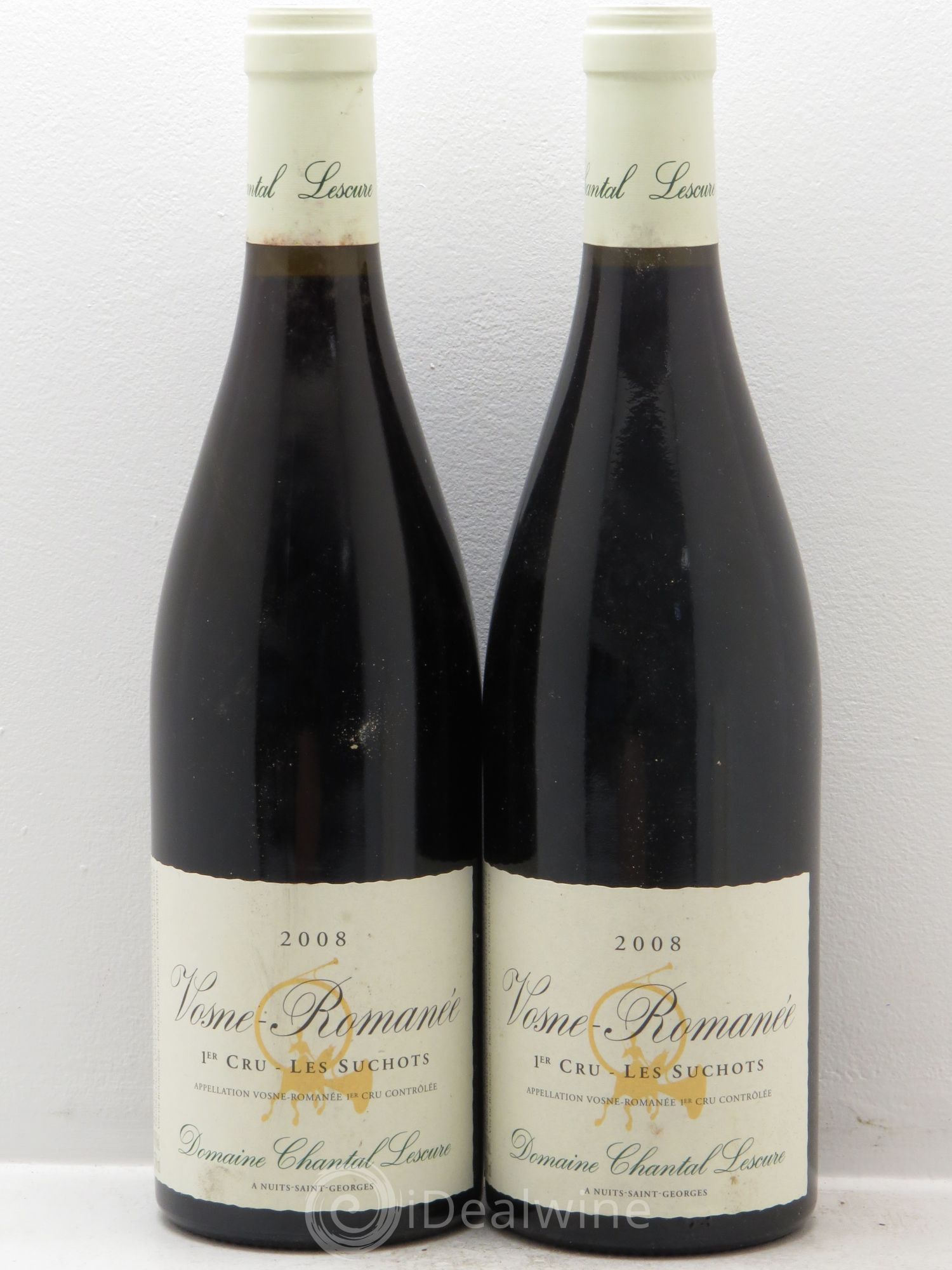 Vosne-Romanée 1er Cru Domaine Chantal Lescure 2008 - Posten von 2 Flaschen - 0