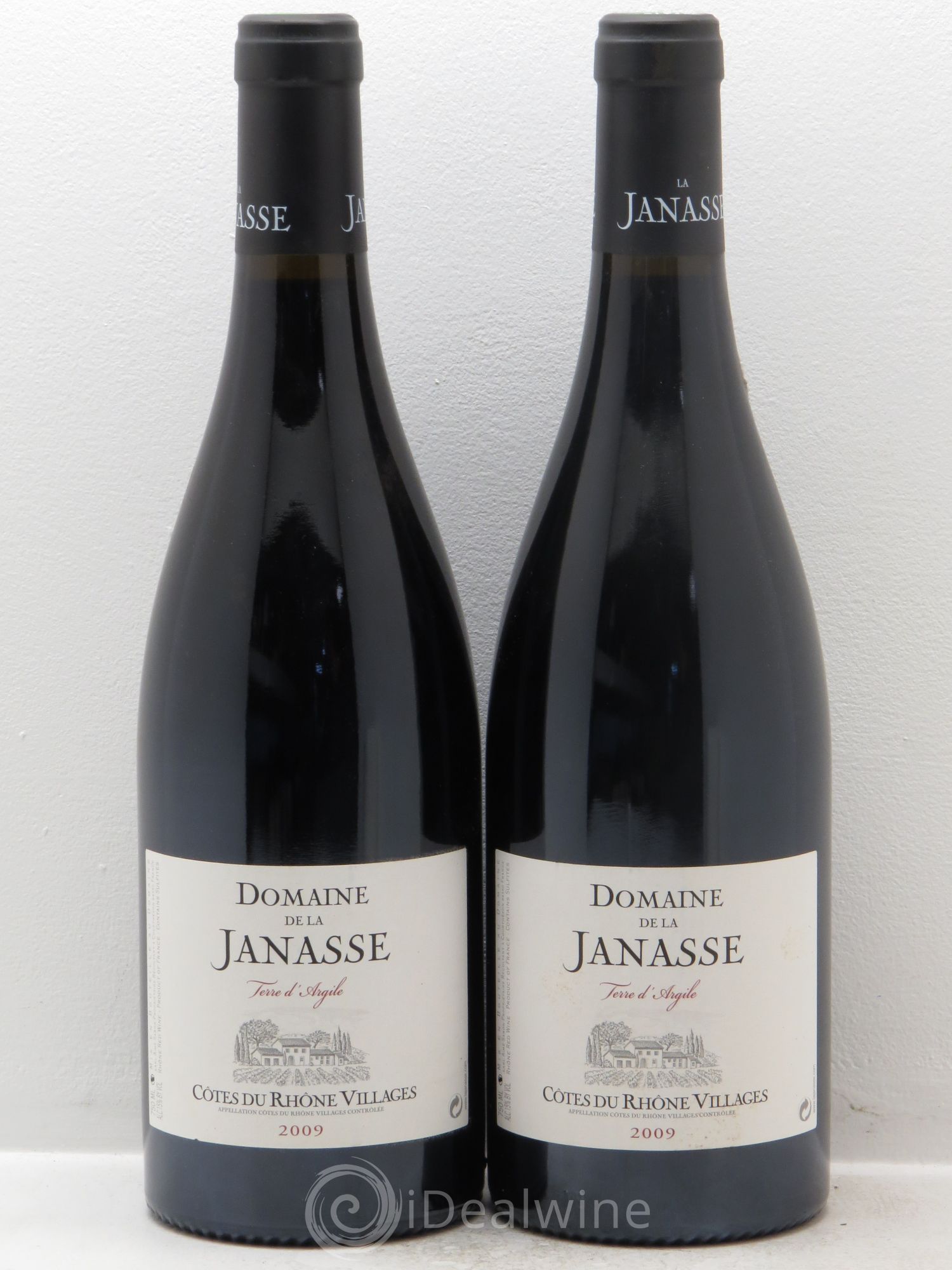 Côtes-du-Rhône-Villages Terre d'Argile La Janasse (Domaine de) 2009 - Lot de 2 bouteilles - 0