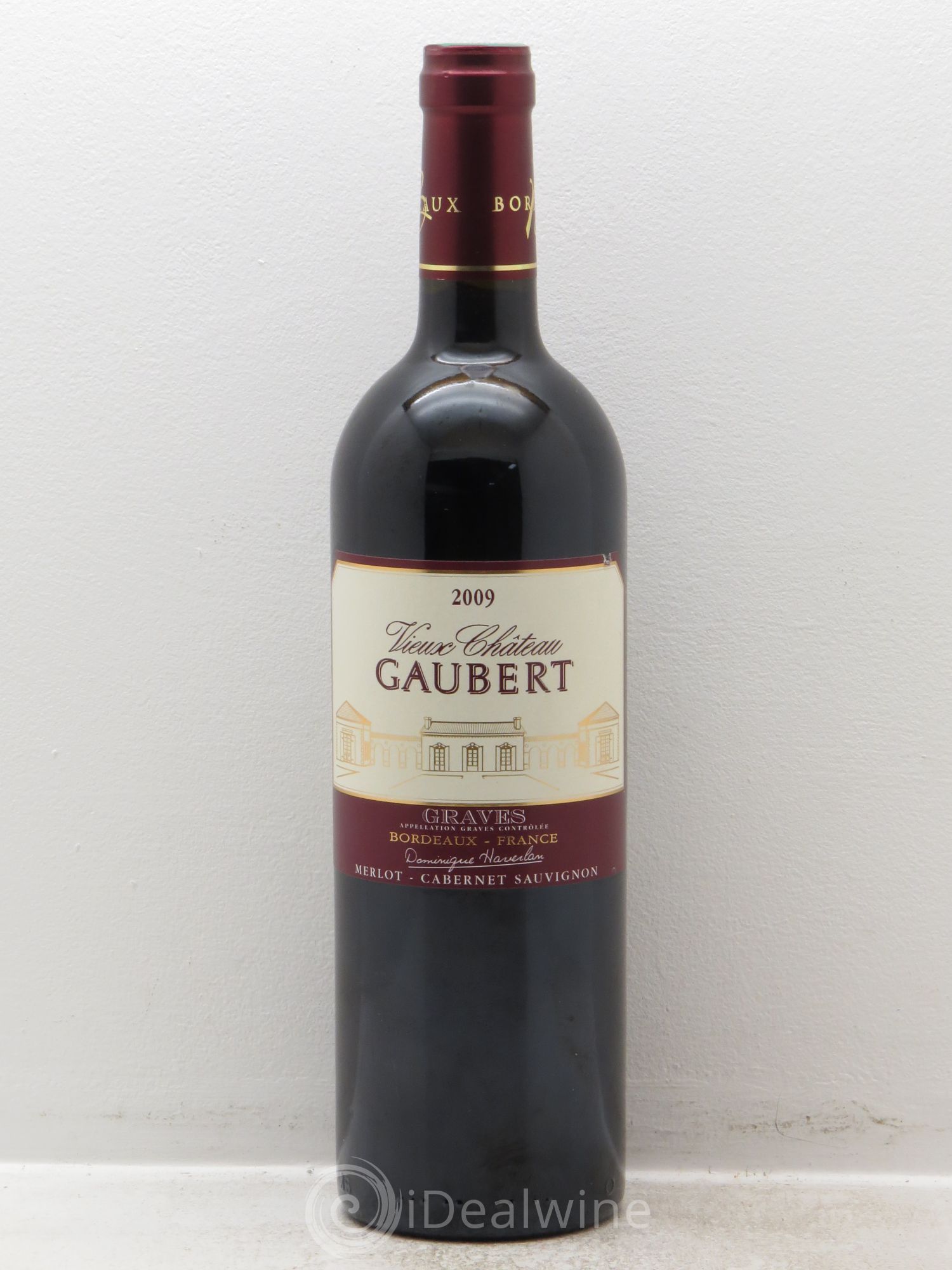 Graves Vieux Château Gaubert 2009 - Posten von 12 Flaschen - 0