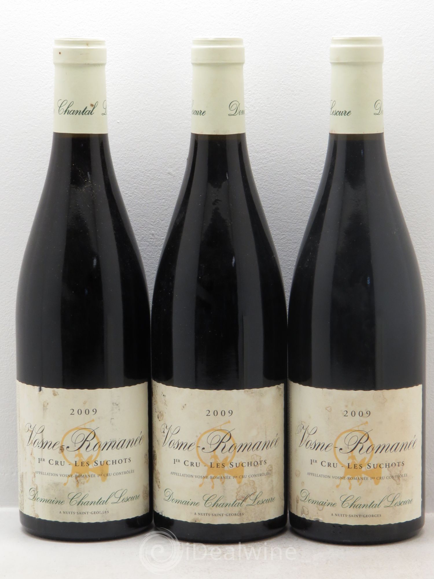 Vosne-Romanée 1er Cru Domaine Chantal Lescure 2009 - Posten von 3 Flaschen - 0