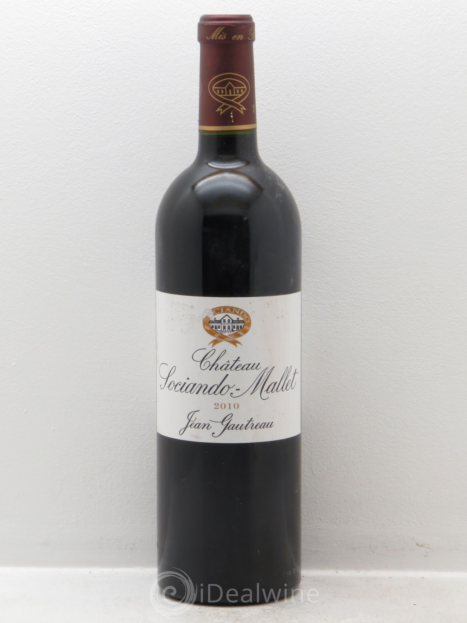 Château Sociando Mallet 2010 - Lot de 6 bouteilles - 0