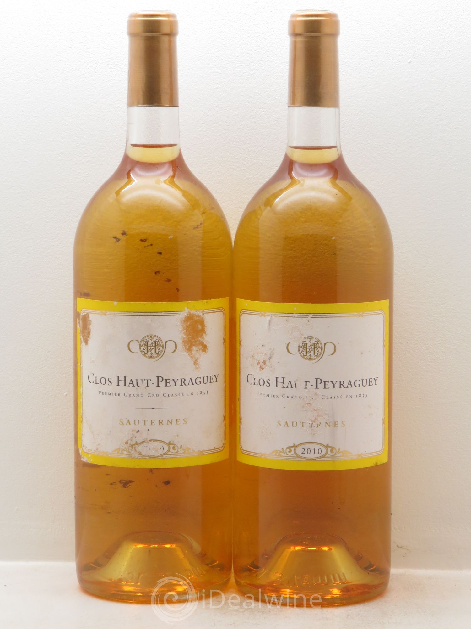Clos Haut-Peyraguey 1er Grand Cru Classé 2010 - Lotto di 2 magnum - 0