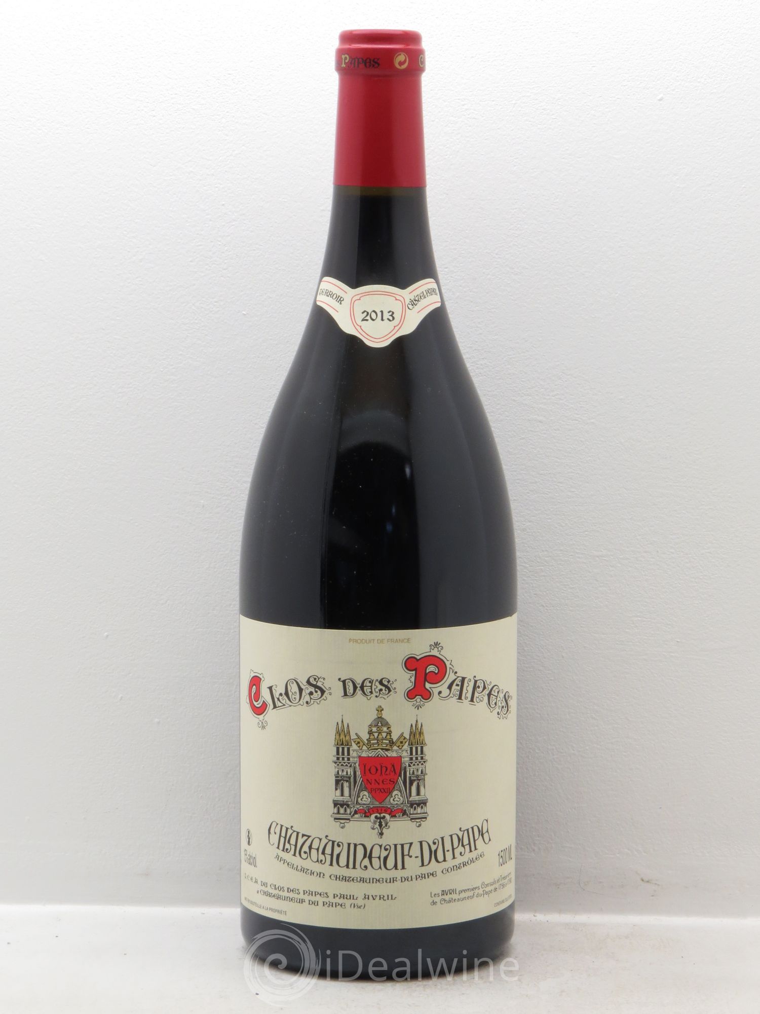 Châteauneuf-du-Pape Clos des Papes - Paul Avril 2013 - Lot de 1 magnum - 0
