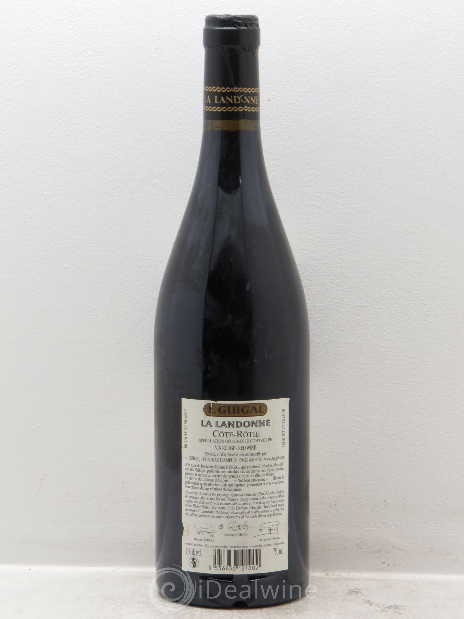 Côte-Rôtie La Landonne Guigal 2005 - Lot de 1 bouteille - 1