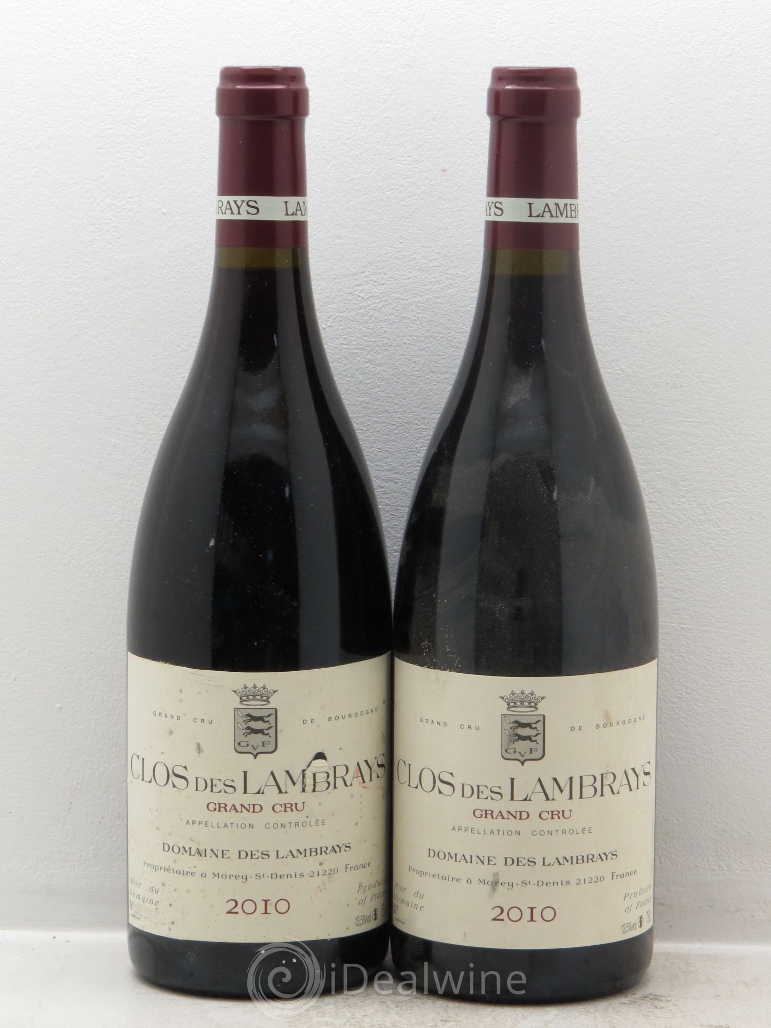Clos des Lambrays Grand Cru Domaine des Lambrays 2010 - Lot de 2 bouteilles - 0