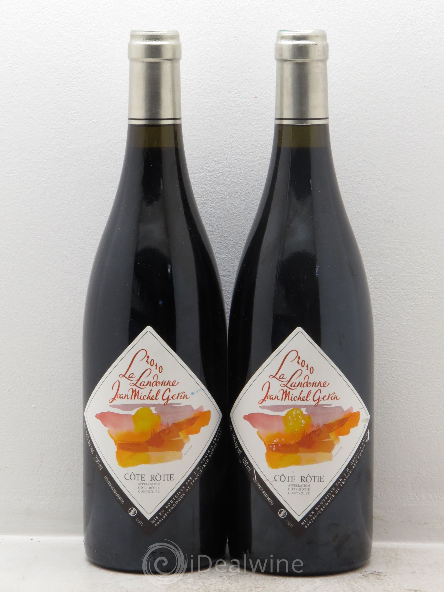 Côte-Rôtie La Landonne Jean-Michel Gerin 2010 - Lot de 2 bouteilles - 0