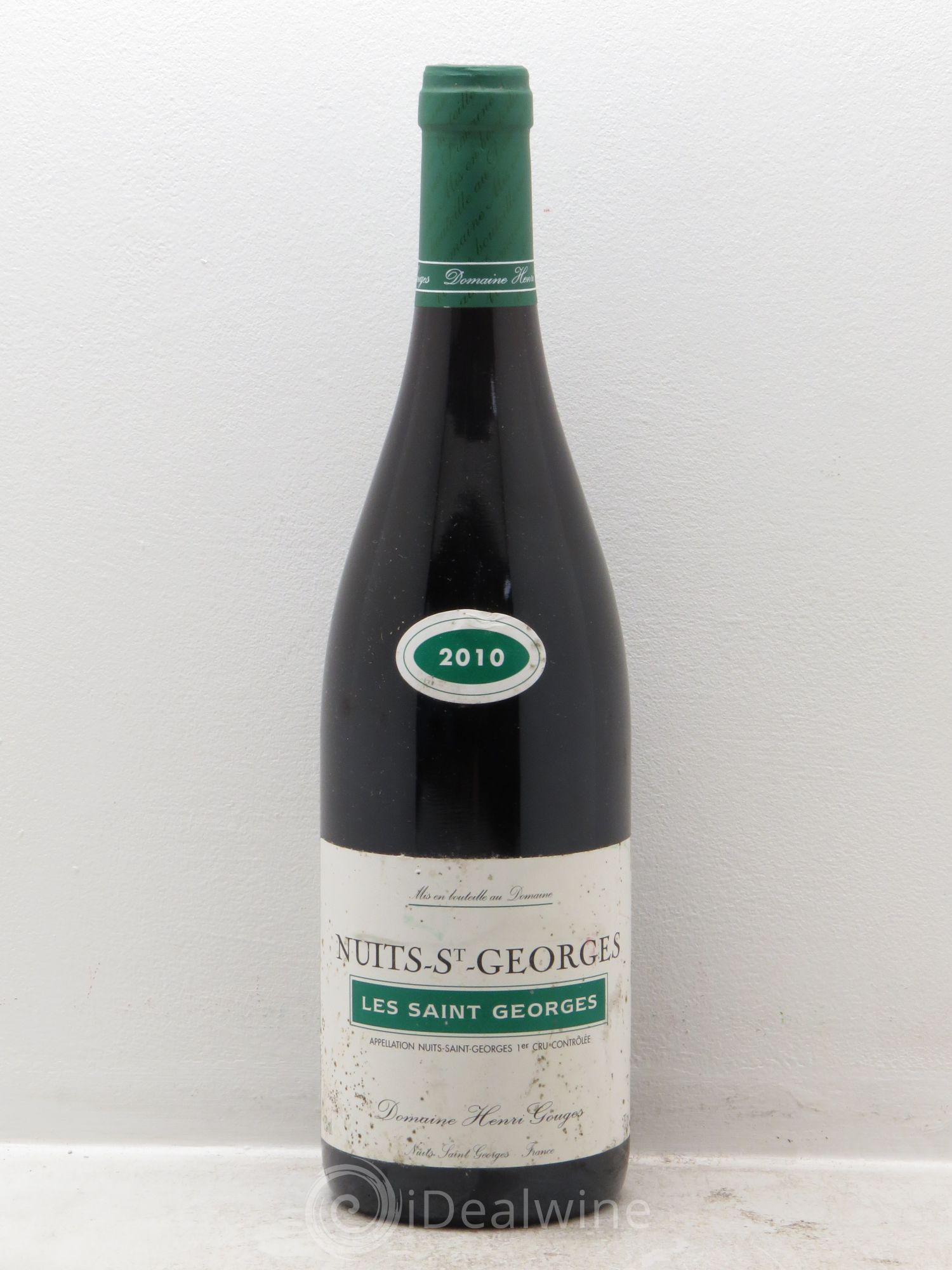 Nuits-Saint-Georges 1er Cru Les Saints Georges Henri Gouges 2010 - Posten von 1 Flasche - 0
