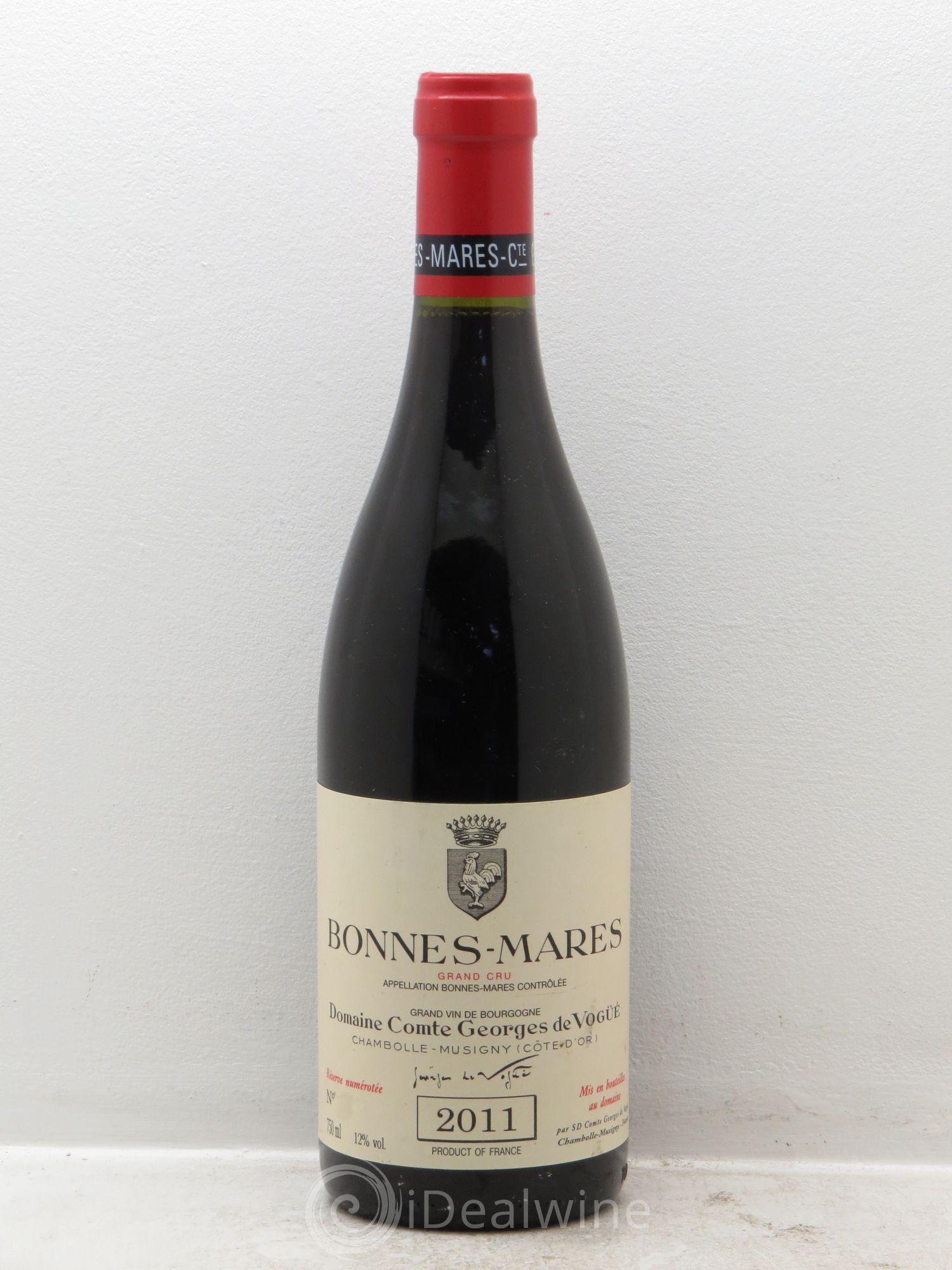 Bonnes-Mares Grand Cru Comte Georges de Vogüé 2011 - Lot de 1 bouteille - 0