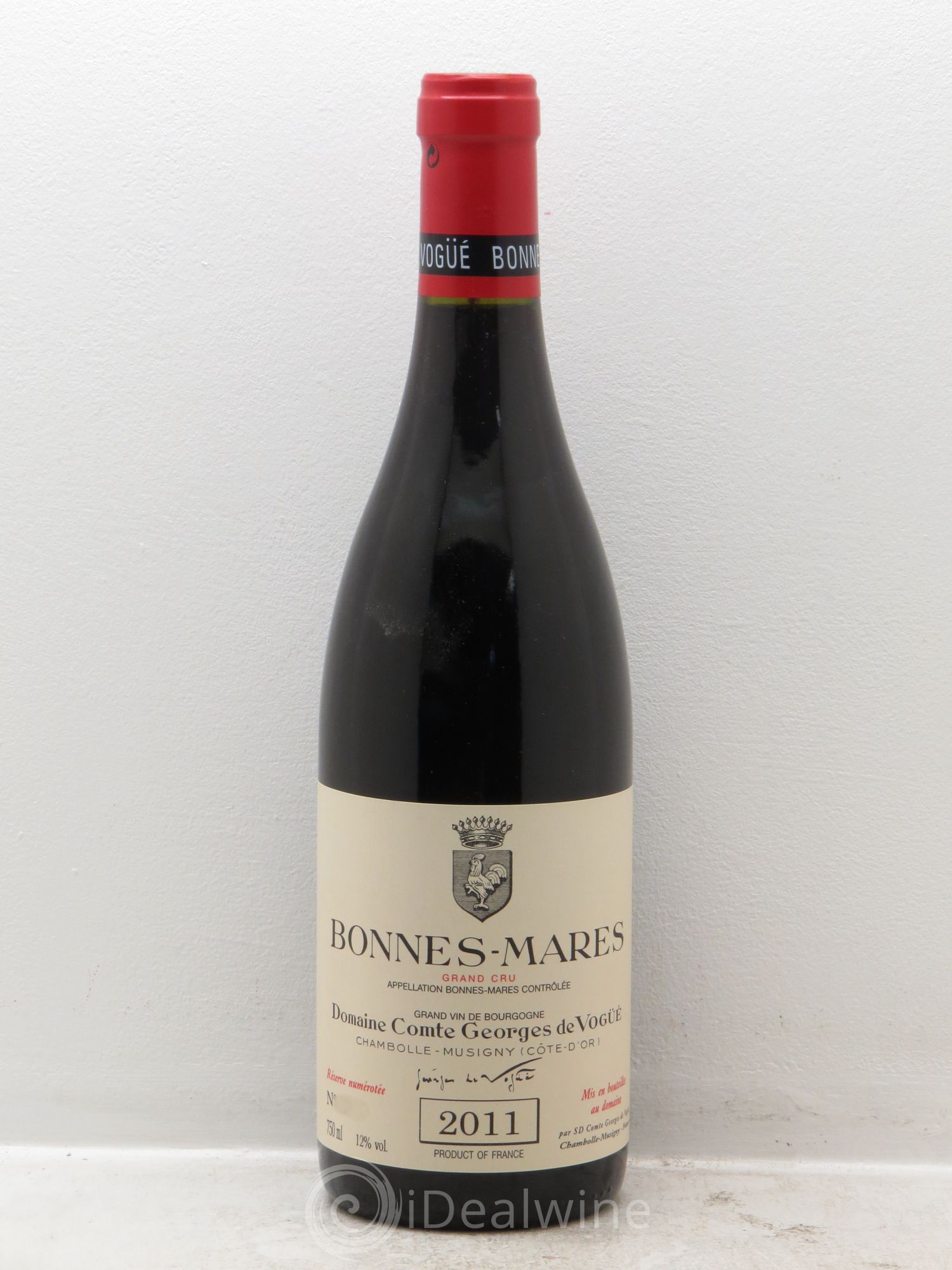 Bonnes-Mares Grand Cru Comte Georges de Vogüé 2011 - Lot de 1 bouteille - 0