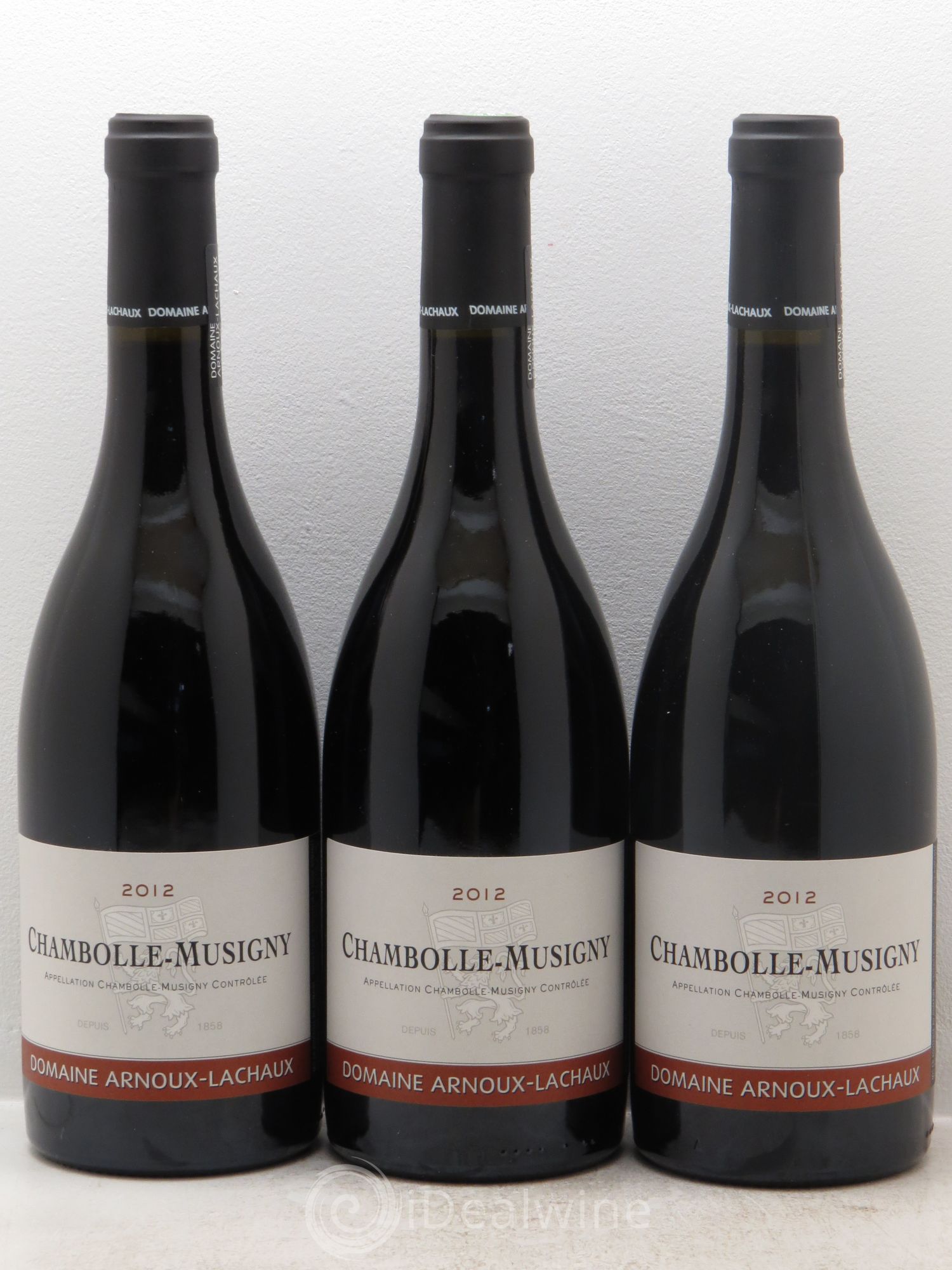 Chambolle-Musigny Domaine Arnoux Lachaux 2012 - Posten von 3 Flaschen - 0