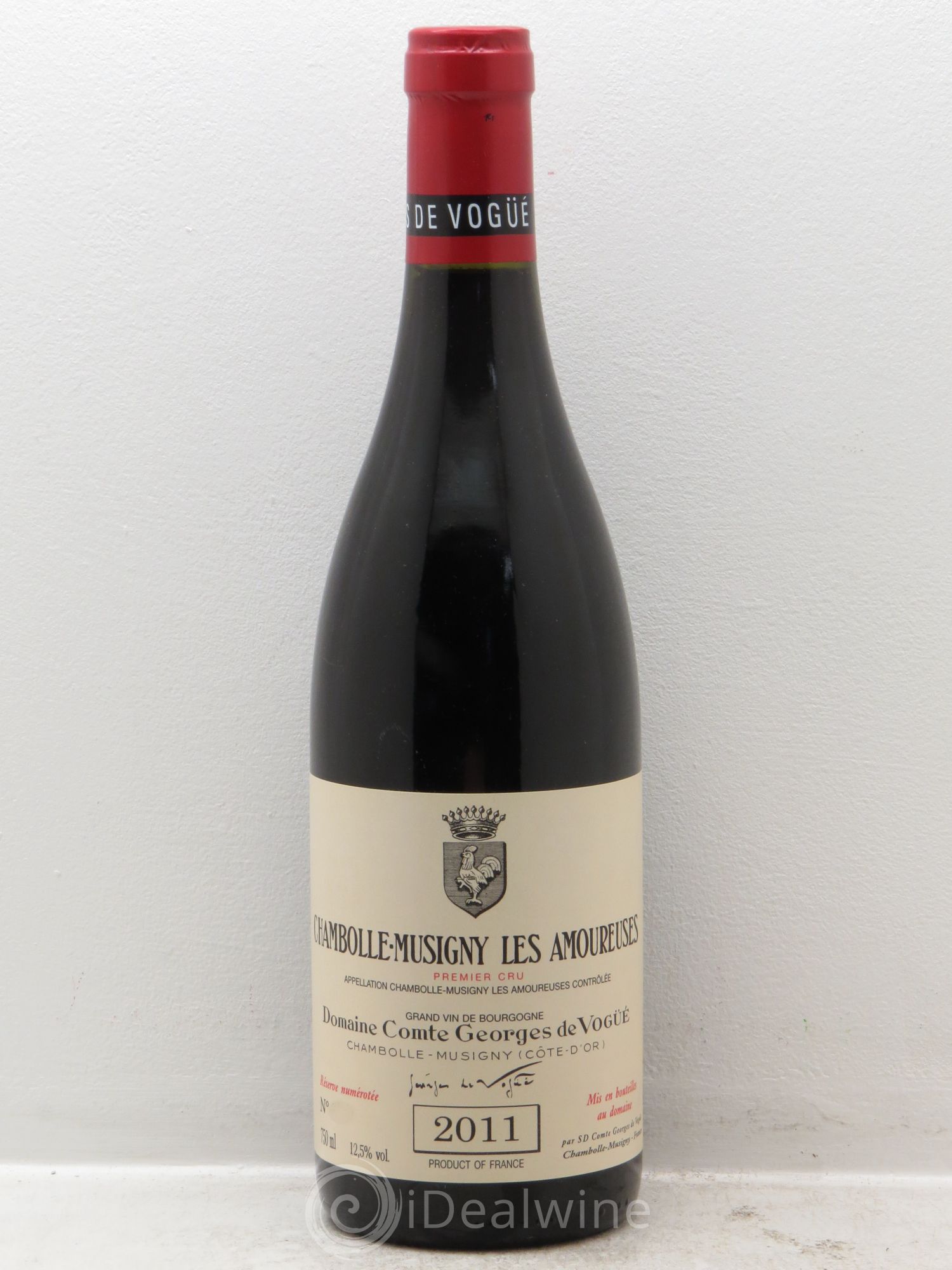 Chambolle-Musigny 1er Cru Les Amoureuses Comte Georges de Vogüé 2011 - Lot de 1 bouteille - 0