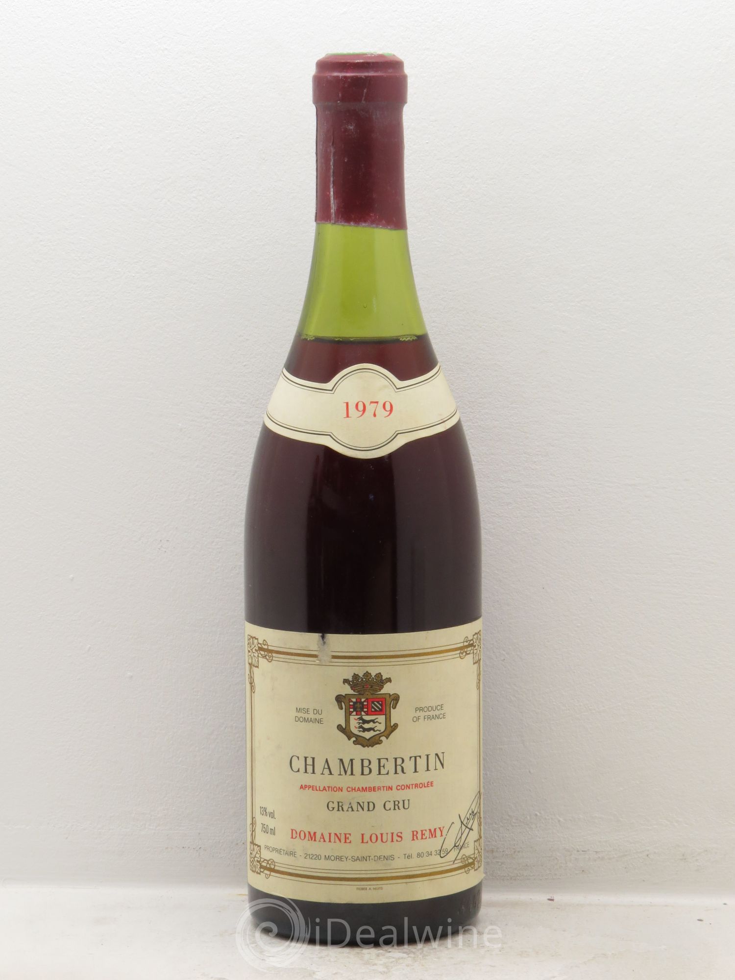 Chambertin Grand Cru Louis Remy 1979 - Posten von 1 Flasche - 0