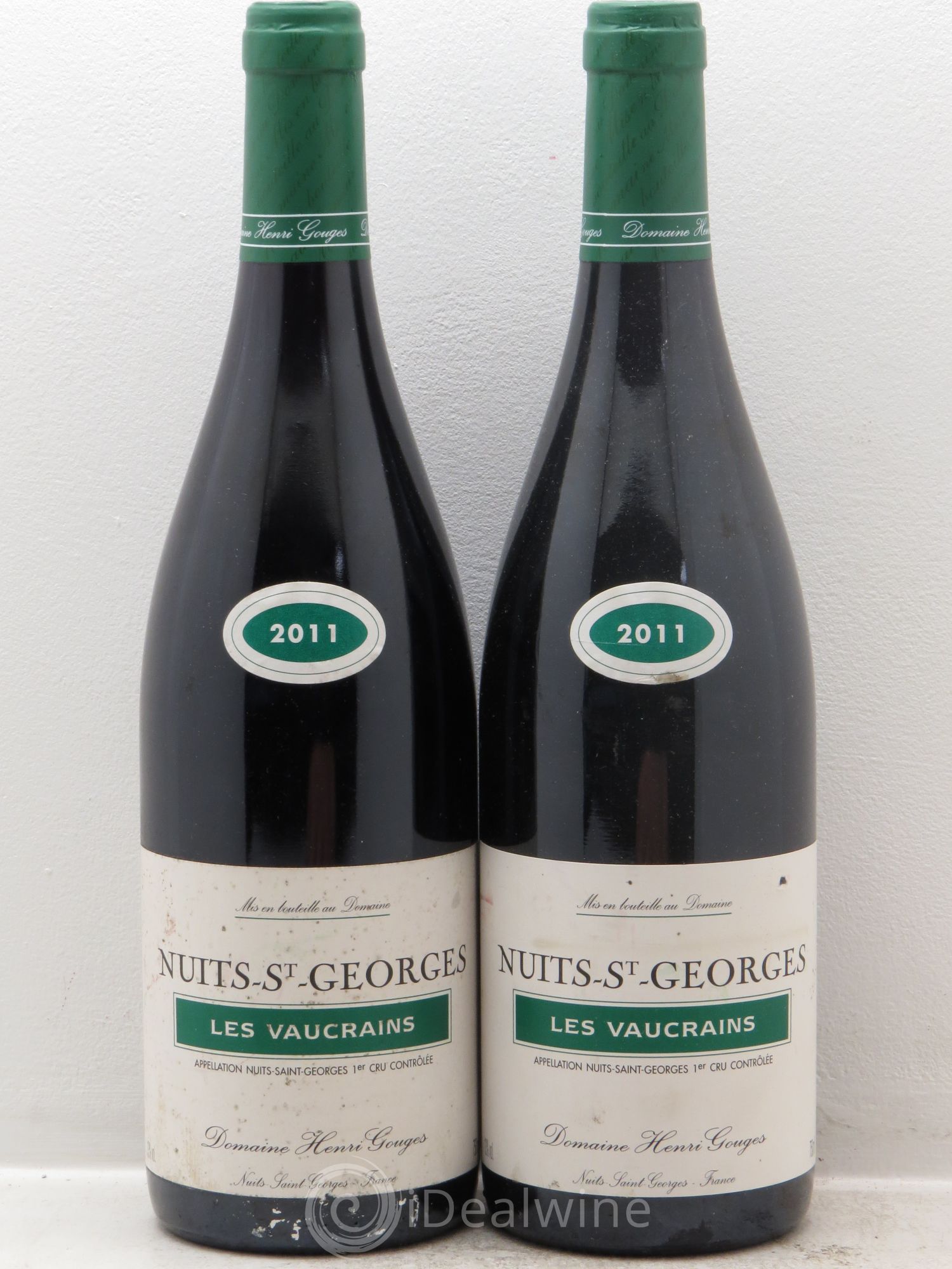 Nuits-Saint-Georges 1er Cru Les Vaucrains Henri Gouges 2011 - Lot de 2 bouteilles - 0