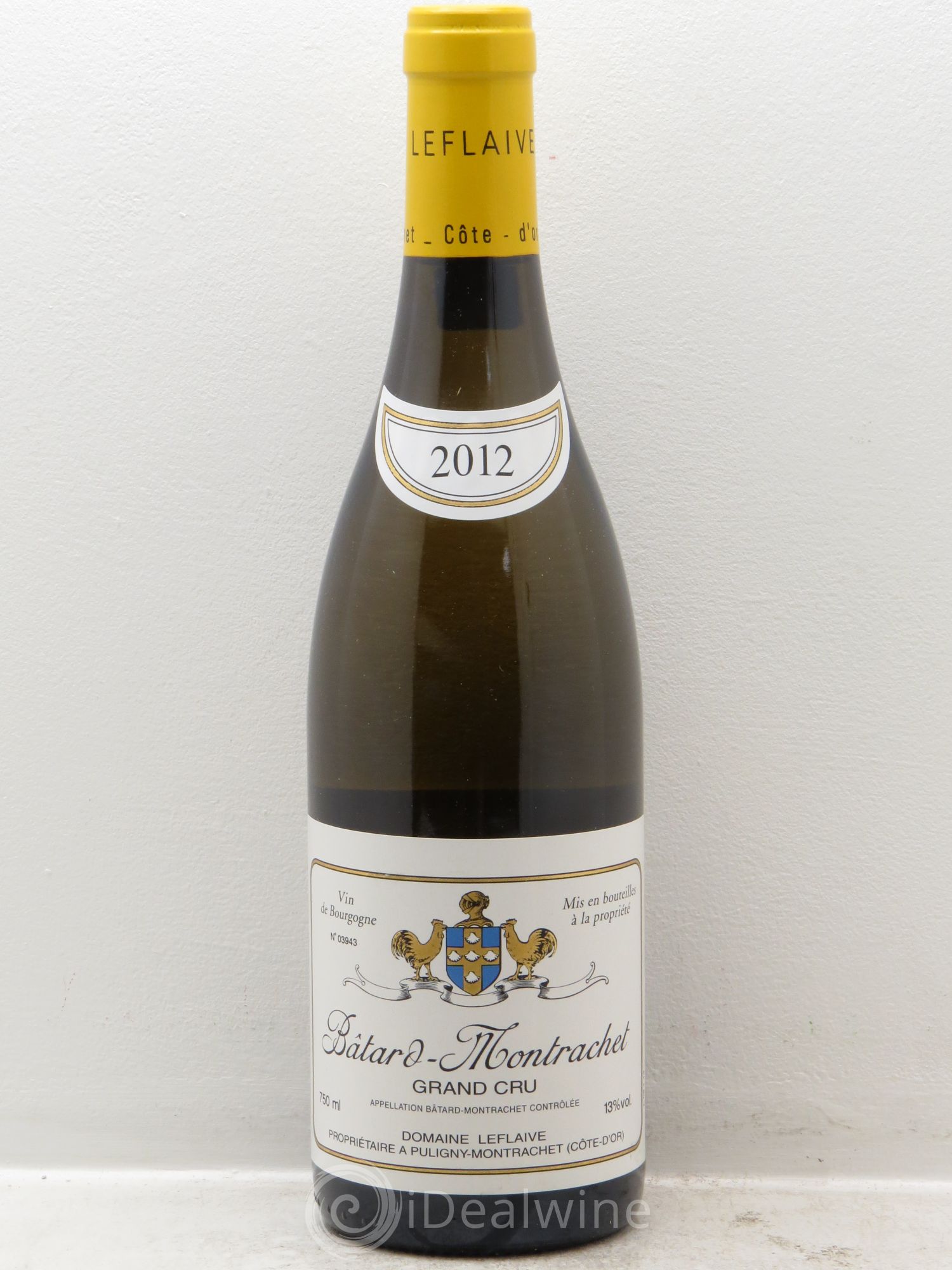 Bâtard-Montrachet Grand Cru Leflaive (Domaine) 2012 - Lot de 1 bouteille - 0