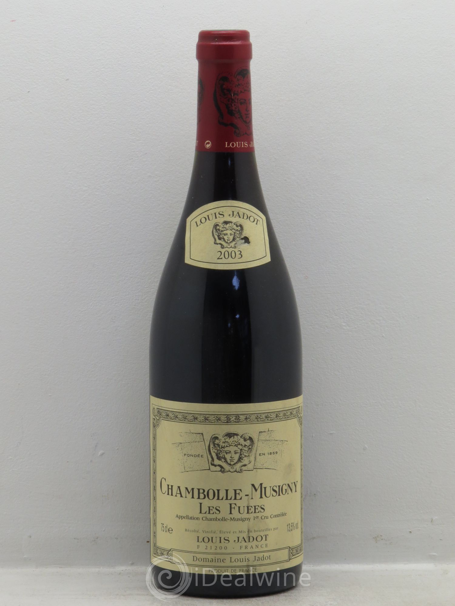 Chambolle-Musigny 1er Cru 2003 - Lot de 6 bouteilles - 0