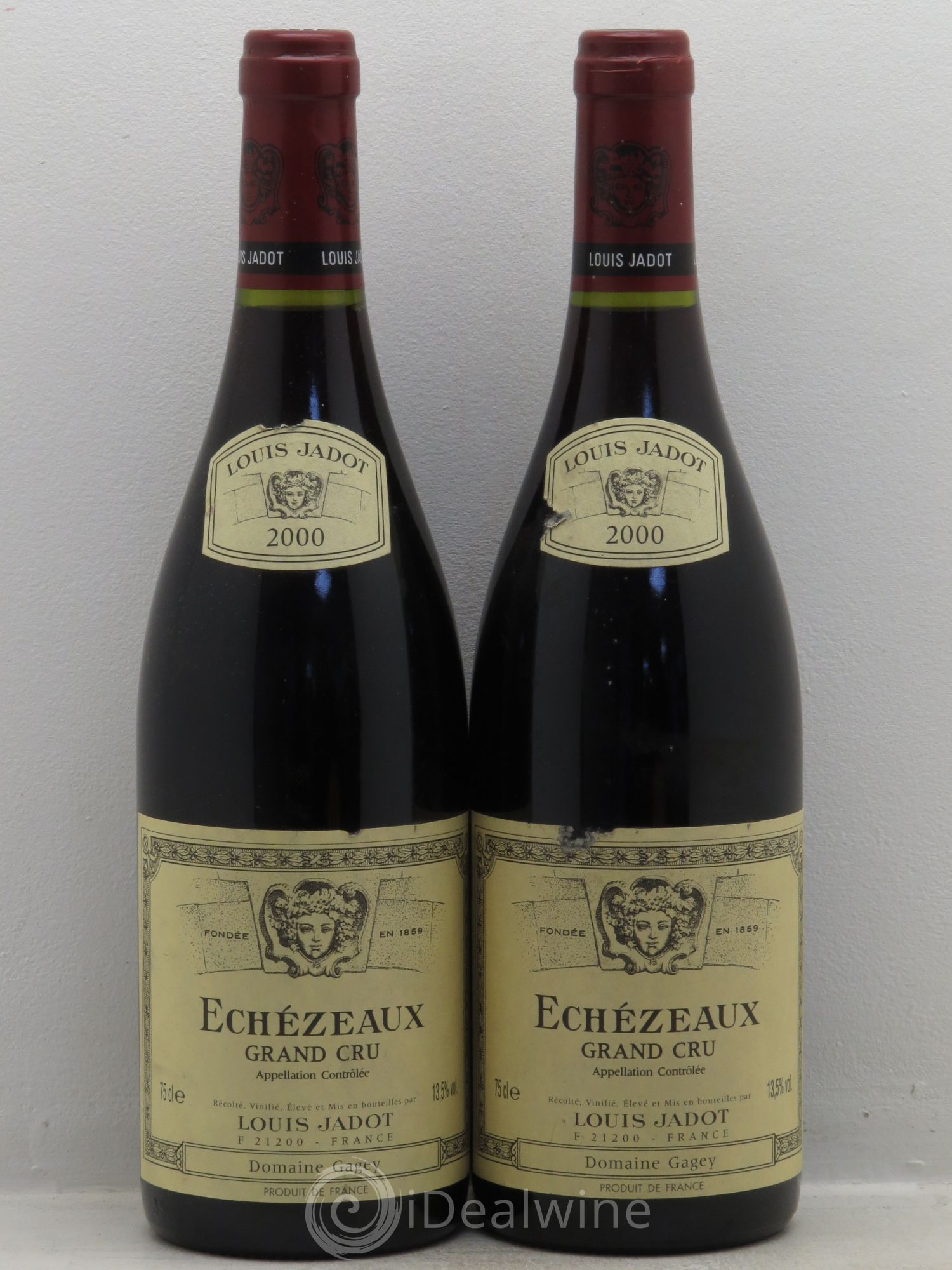 Echezeaux Grand Cru 2000 - Lot de 2 bouteilles - 0