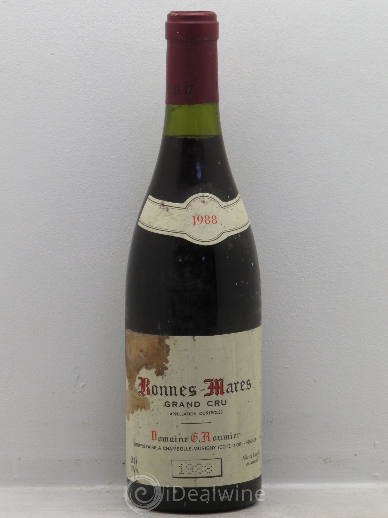 Bonnes-Mares Grand Cru Georges Roumier (Domaine) 1988 - Lot de 1 bouteille - 0