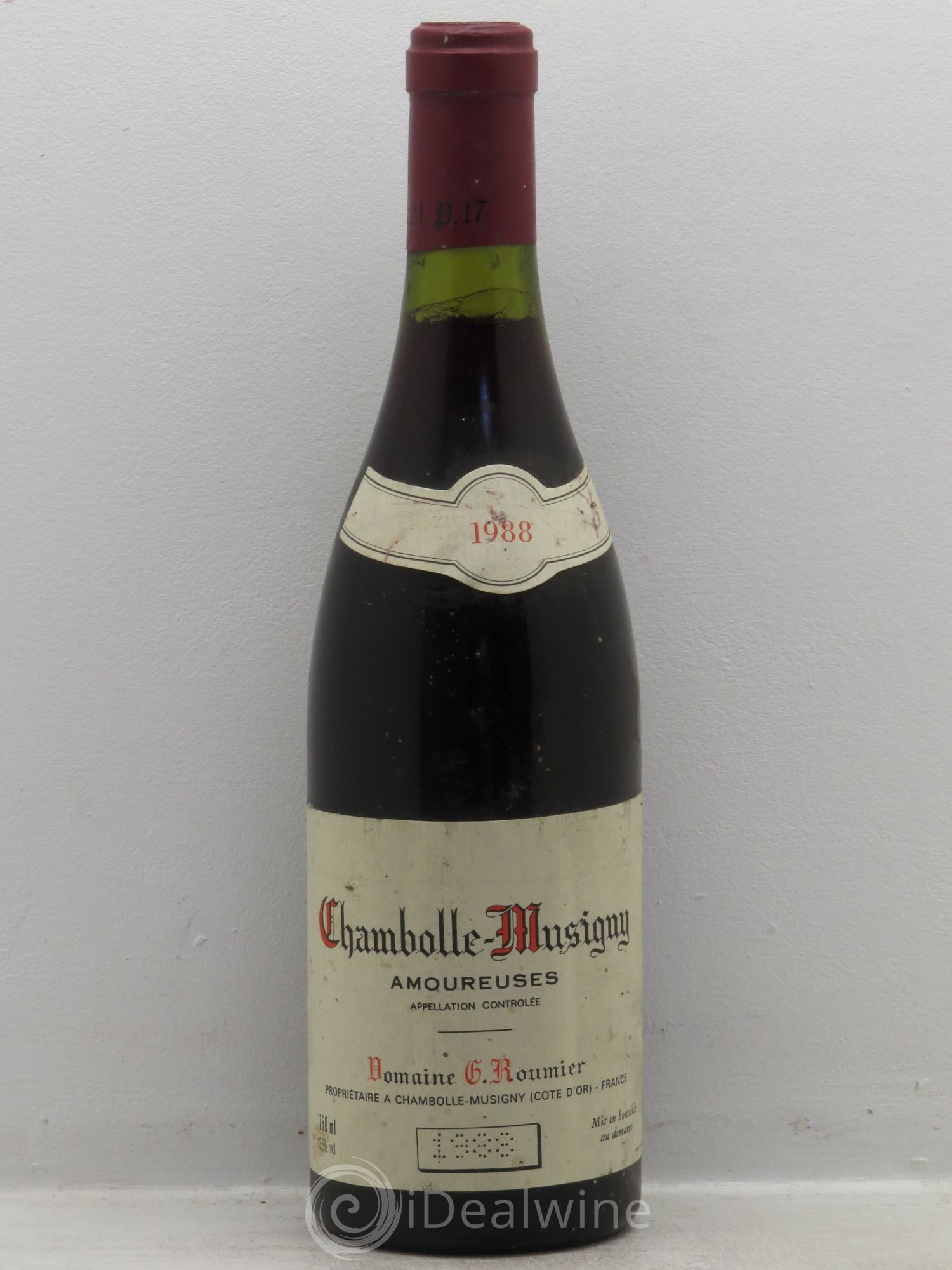 Chambolle-Musigny 1er Cru Les Amoureuses Georges Roumier (Domaine) 1988 - Lot de 1 bouteille - 0
