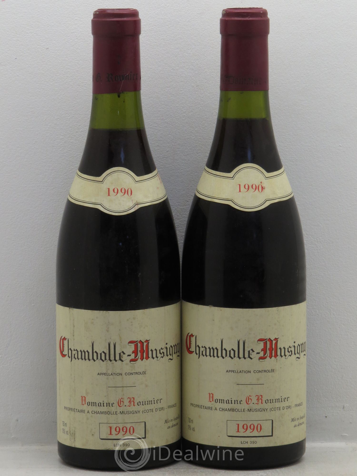 Chambolle-Musigny Georges Roumier (Domaine) 1990 - Lot de 2 bouteilles - 0