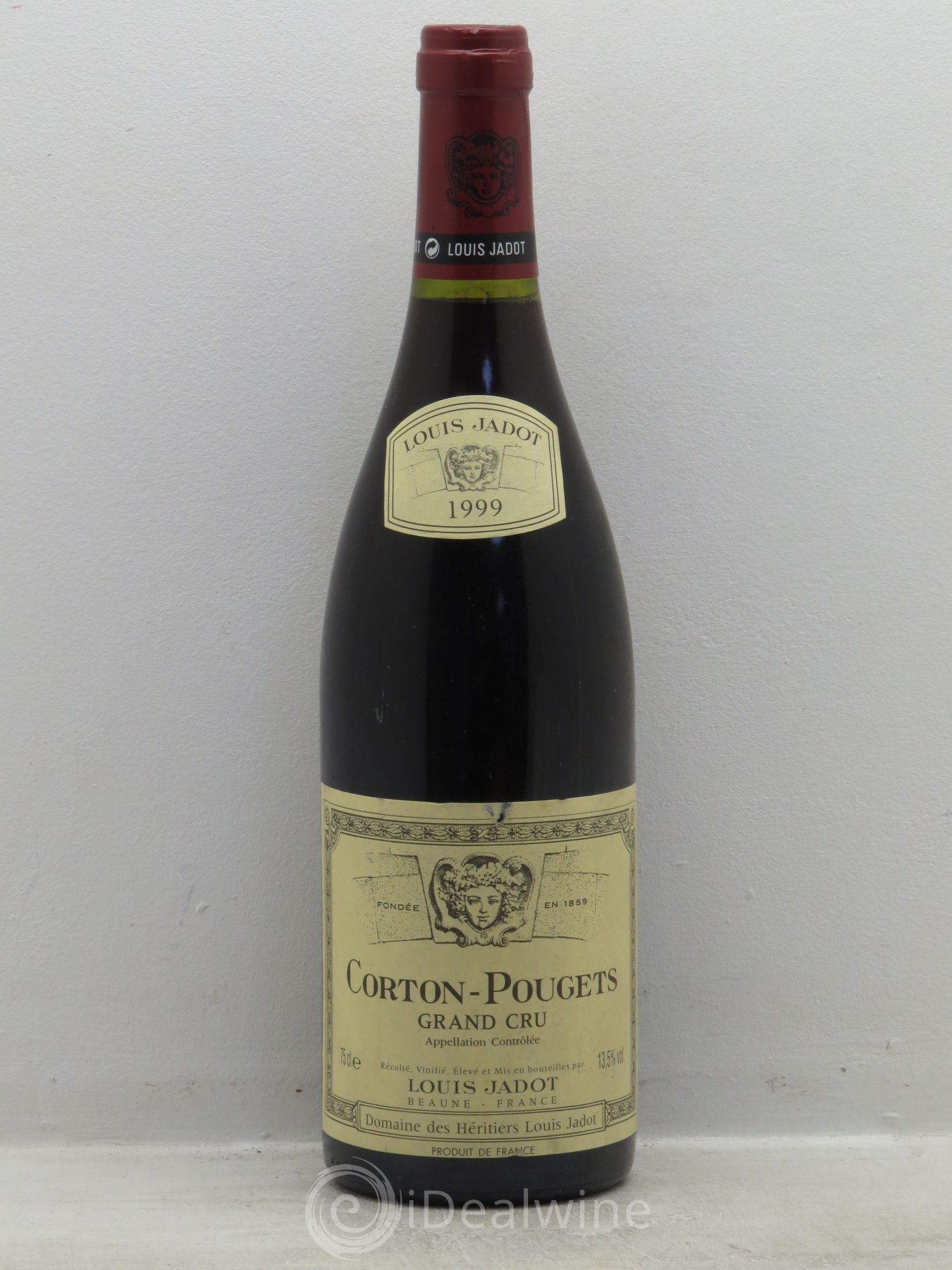 Corton Grand Cru Pougets Maison Louis Jadot 1999 - Lot de 1 bouteille - 0