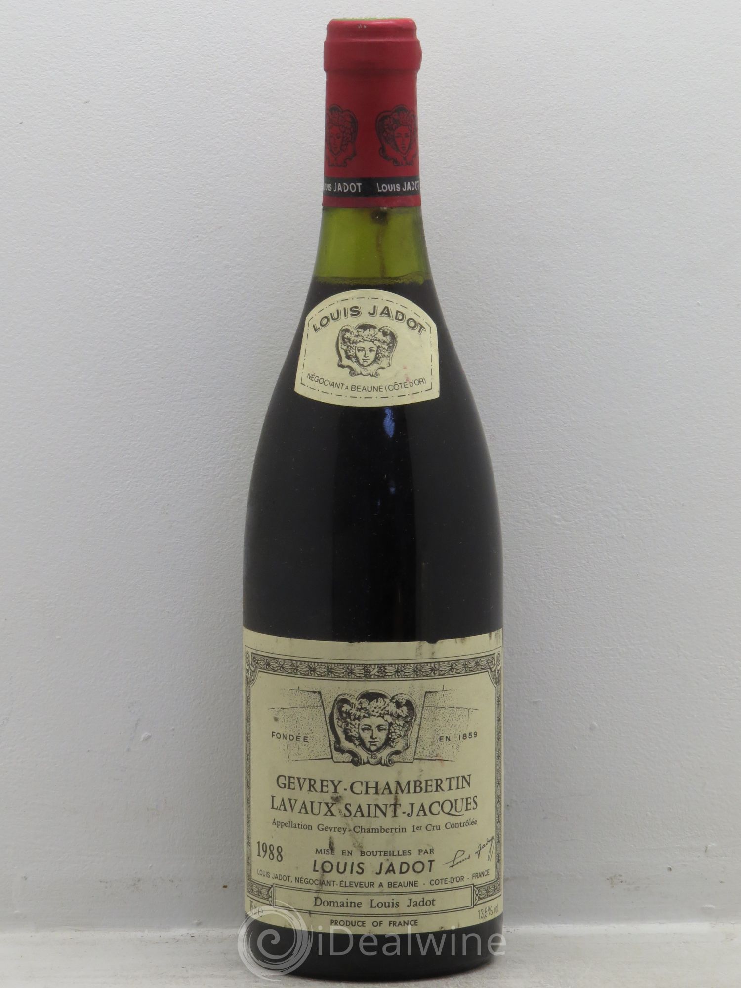 Gevrey-Chambertin 1er Cru 1988 - Lot de 1 bouteille - 0