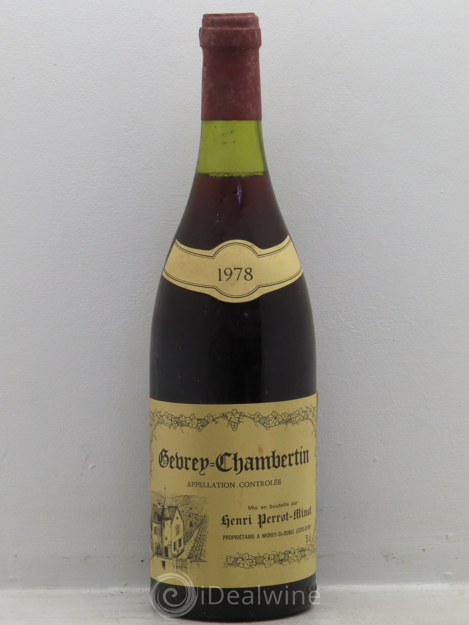 Gevrey-Chambertin Domaine Perrot Minot 1978 - Posten von 1 Flasche - 0