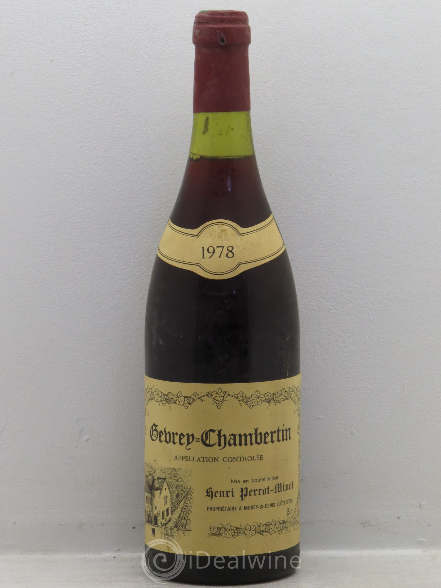 Gevrey-Chambertin Domaine Perrot Minot 1978 - Posten von 1 Flasche - 0